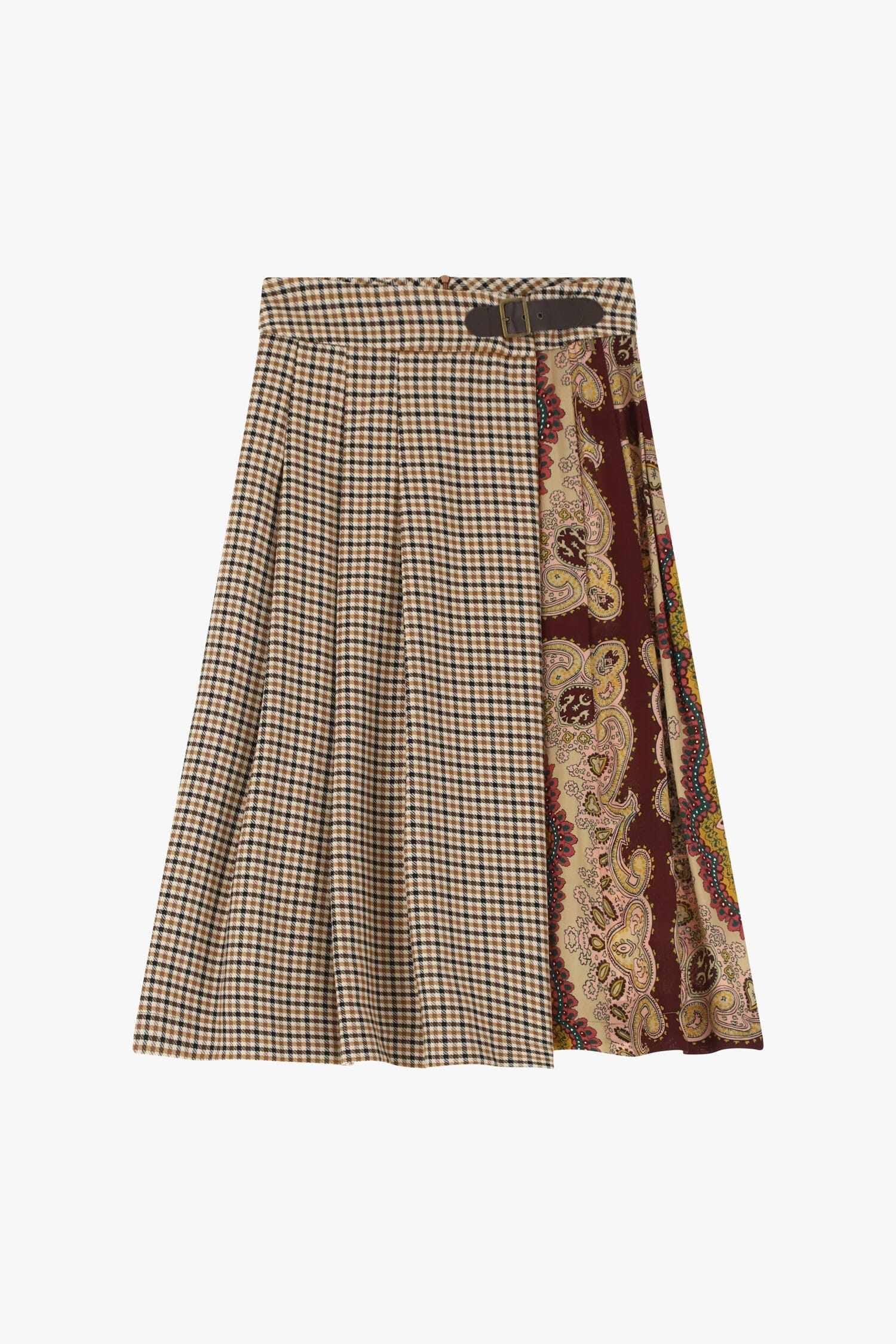 Gonna Media A Blocchi Di Colore Dixie