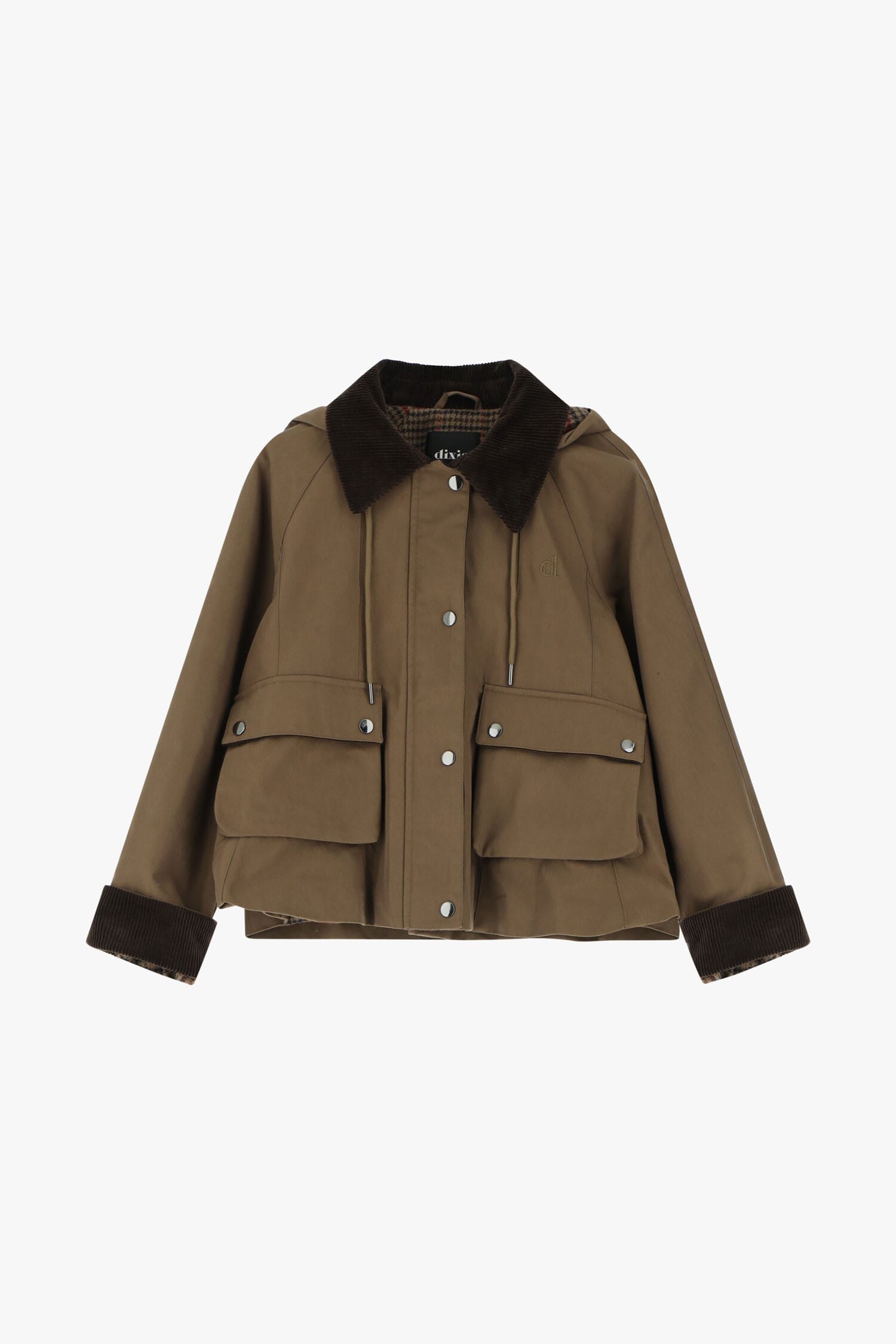 Giacca Con Colletto In Velluto E Tasche Dixie