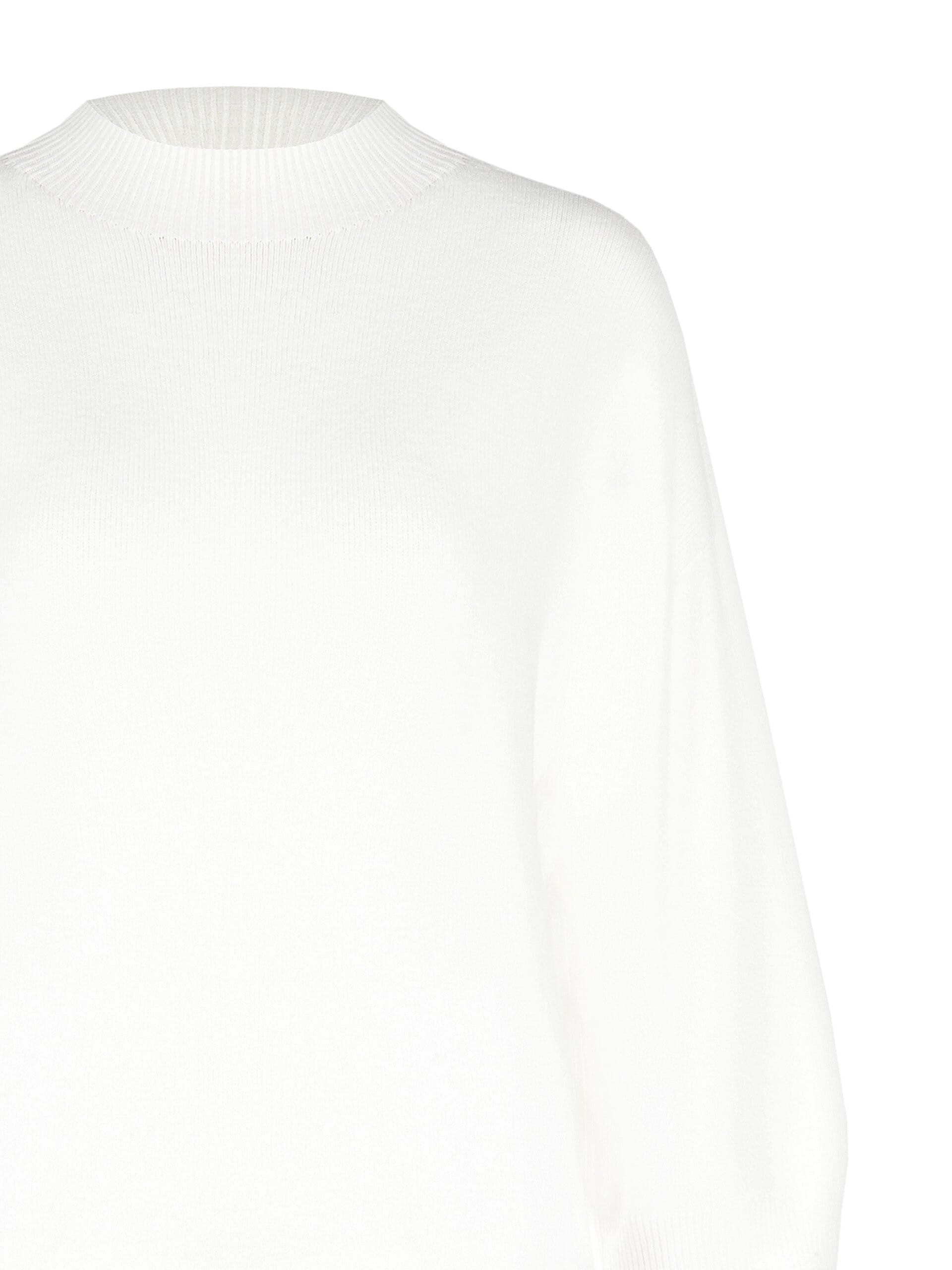 Pull à col roulé large et manches 3/4 Rinascimento