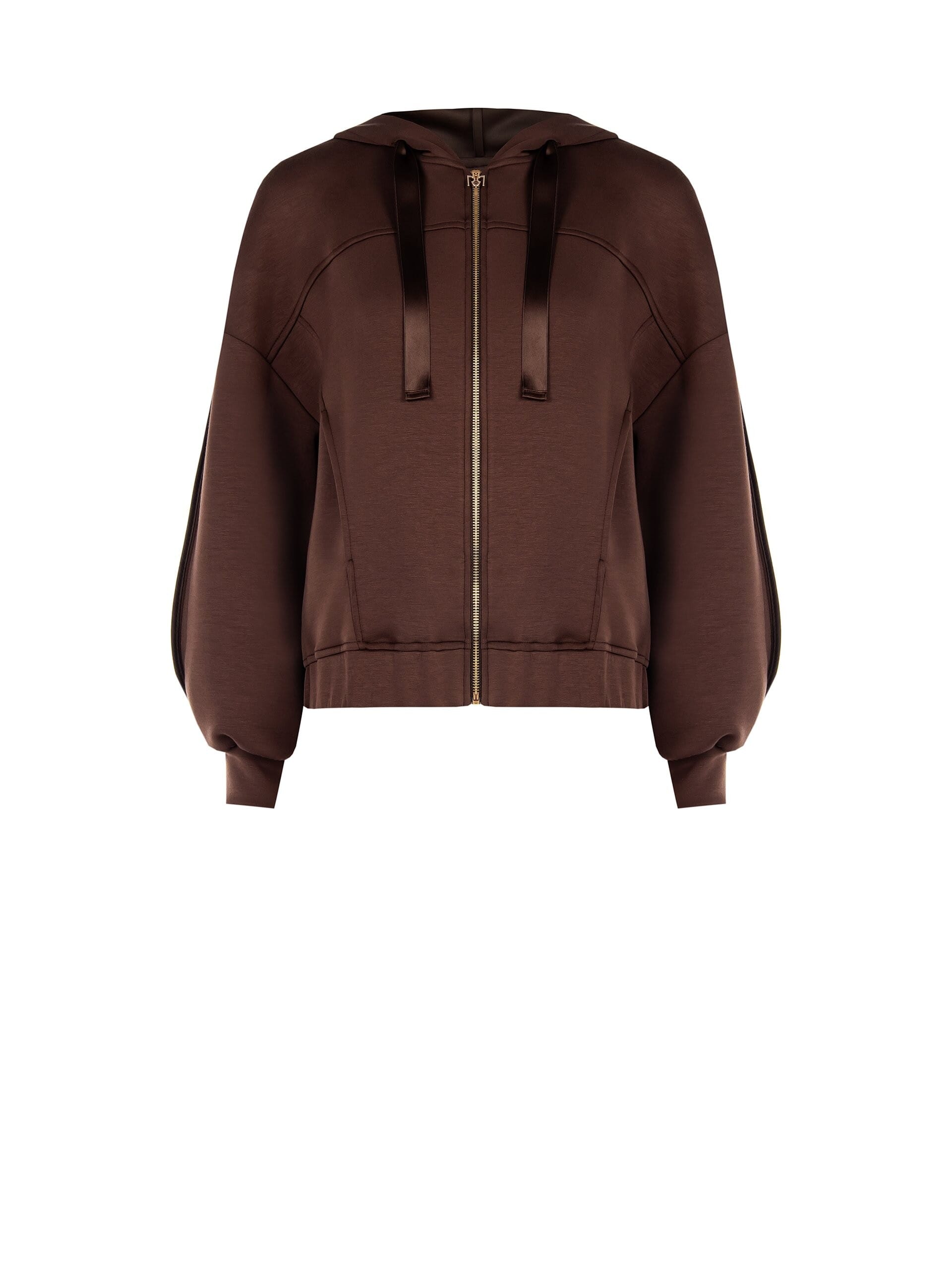 Over Hooded Neoprene Sweatshirt Rinascimento