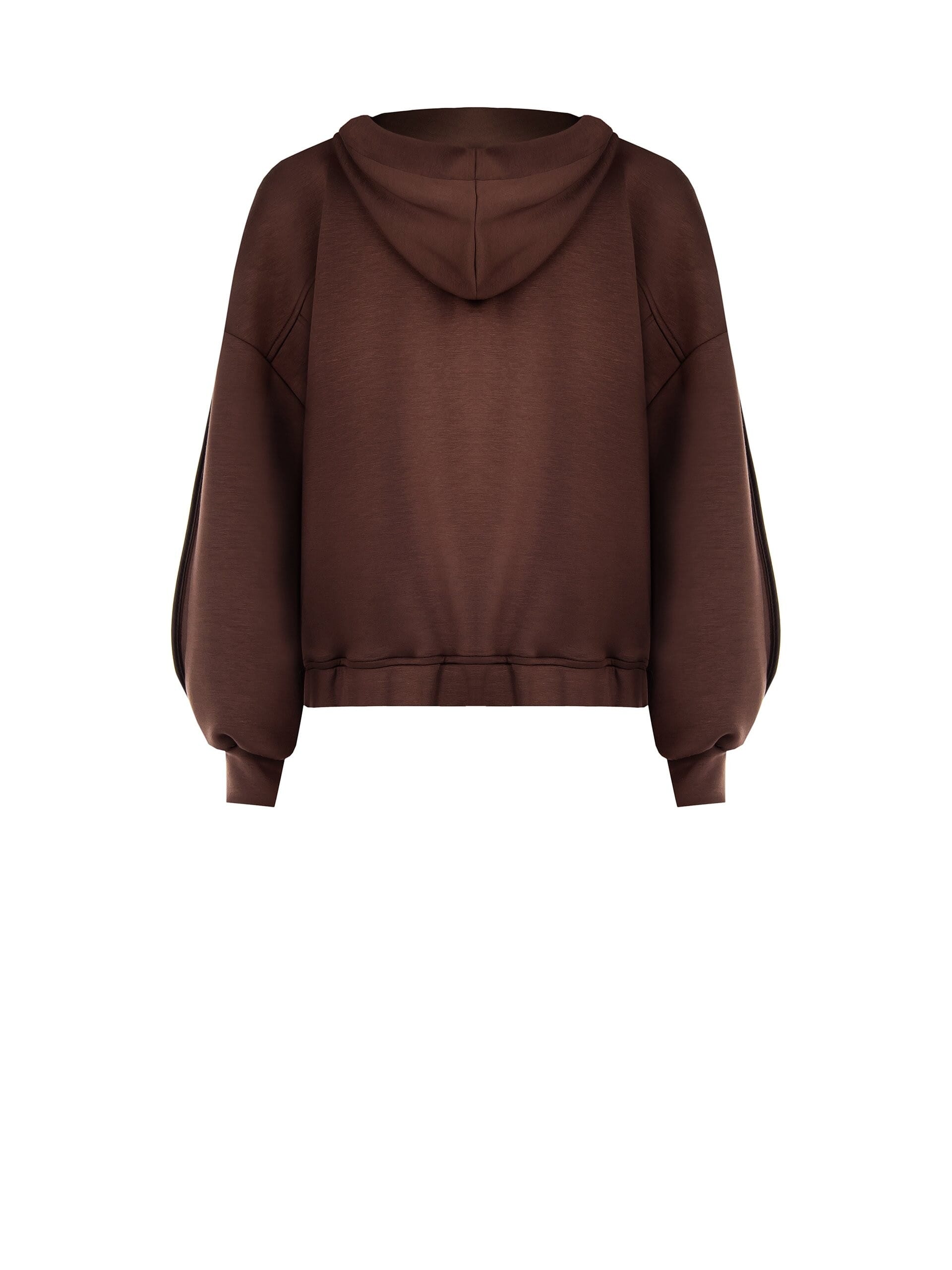 Over Hooded Neoprene Sweatshirt Rinascimento