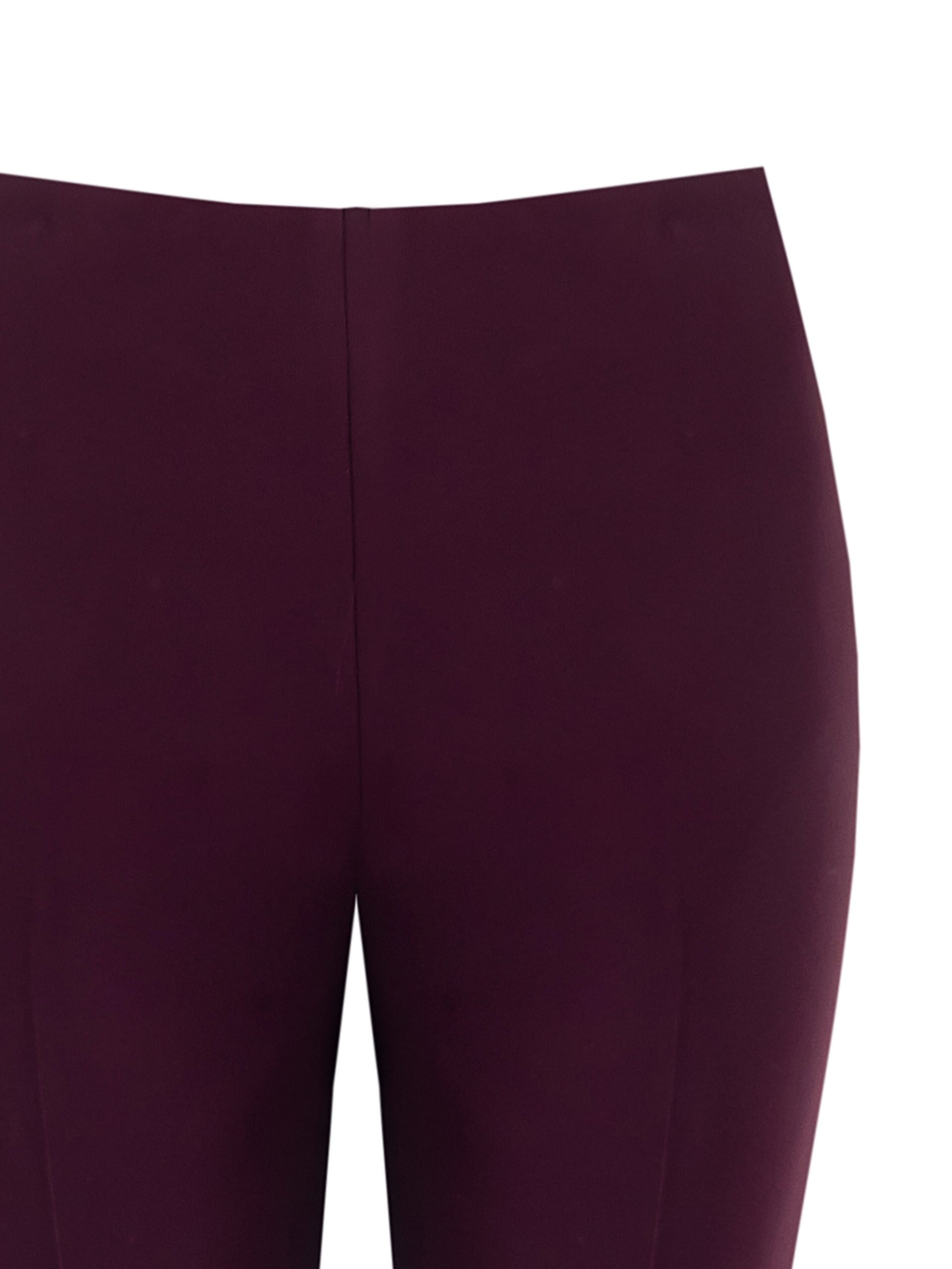 Pantaloni A Zampa In Raso Rinascimento