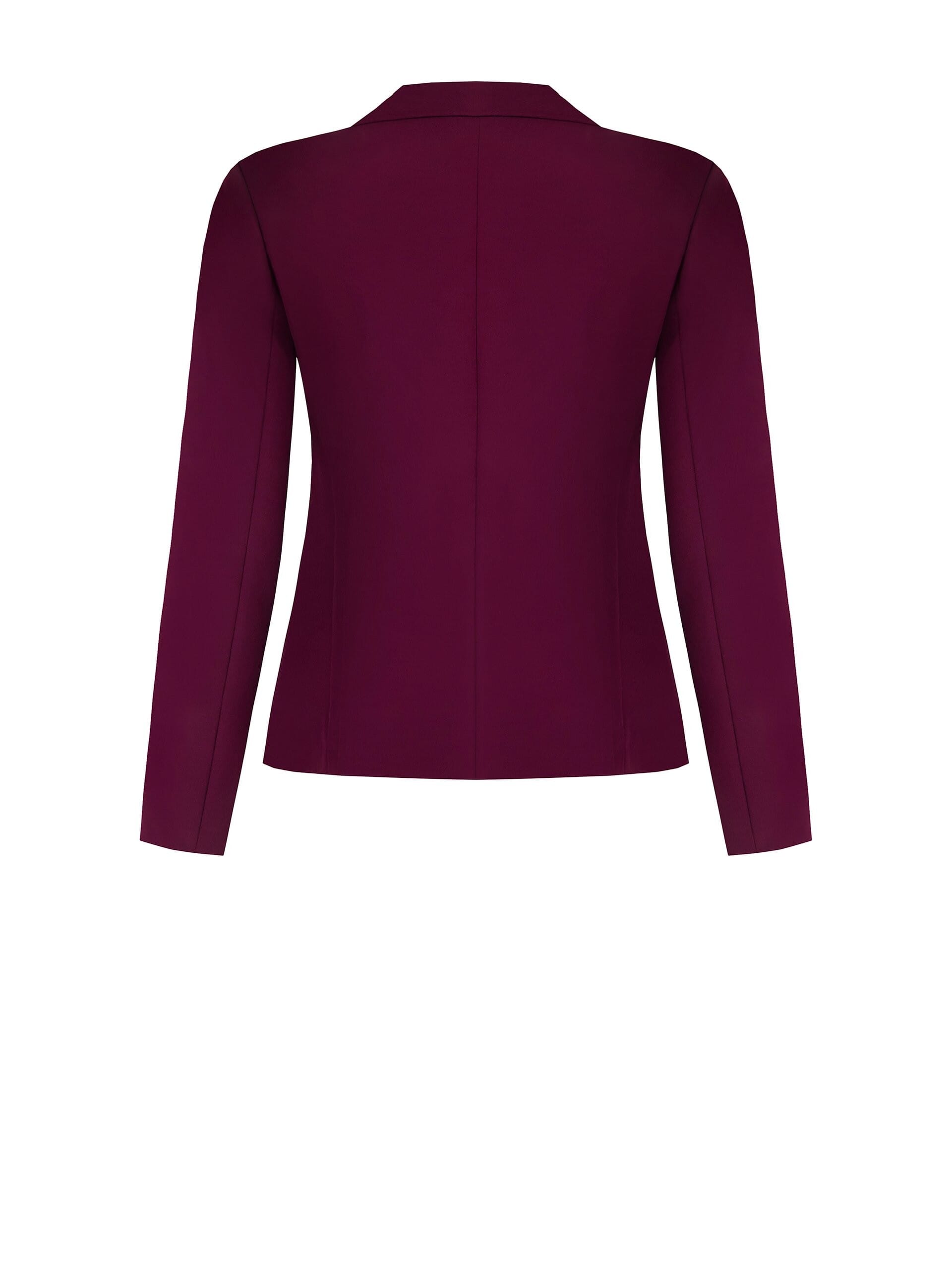 Giacca Blazer Curvy Sfiancata In Tessuto Tecnico A 1 Bottone Rinascimento Curvy