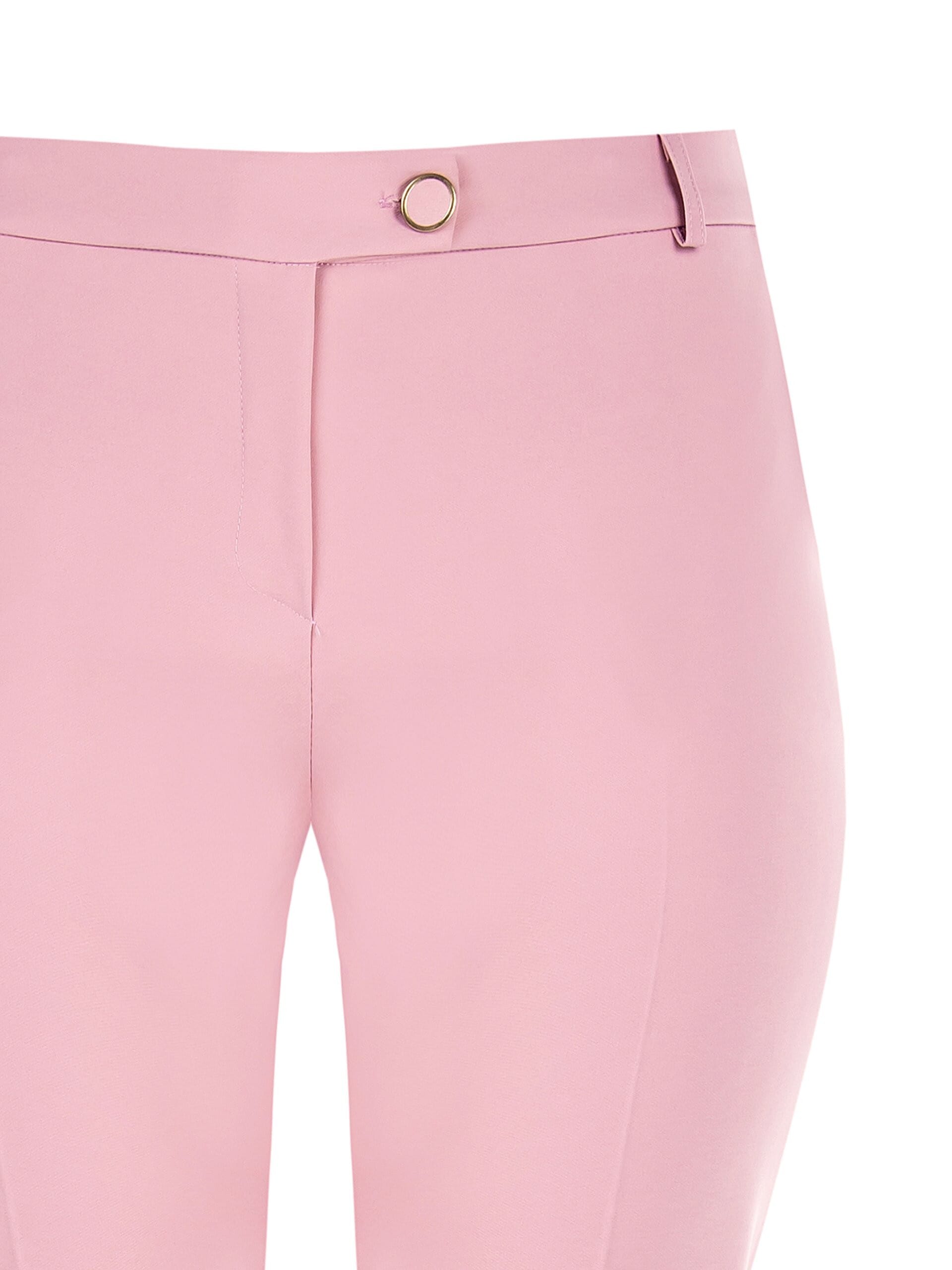 Pantaloni Curvy A Sigaretta In Tessuto Tecnico Con Elastico Dietro Rinascimento Curvy