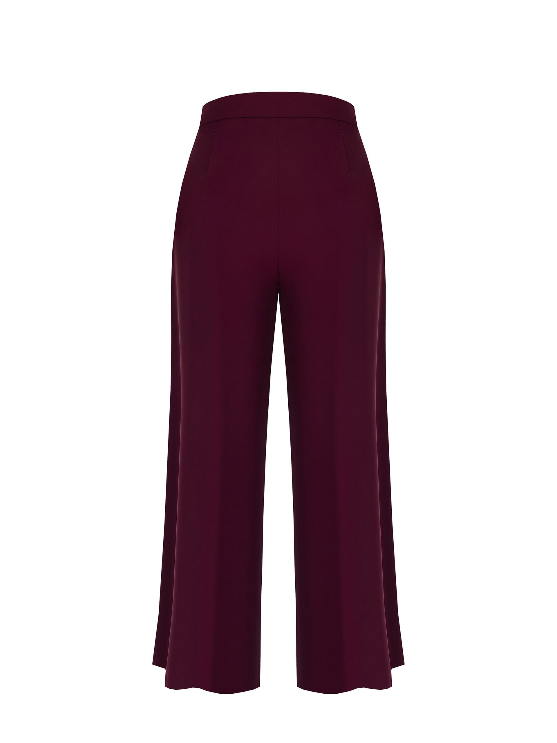 Tissu fluide Rinascimento Curvy Palazzo Trousers