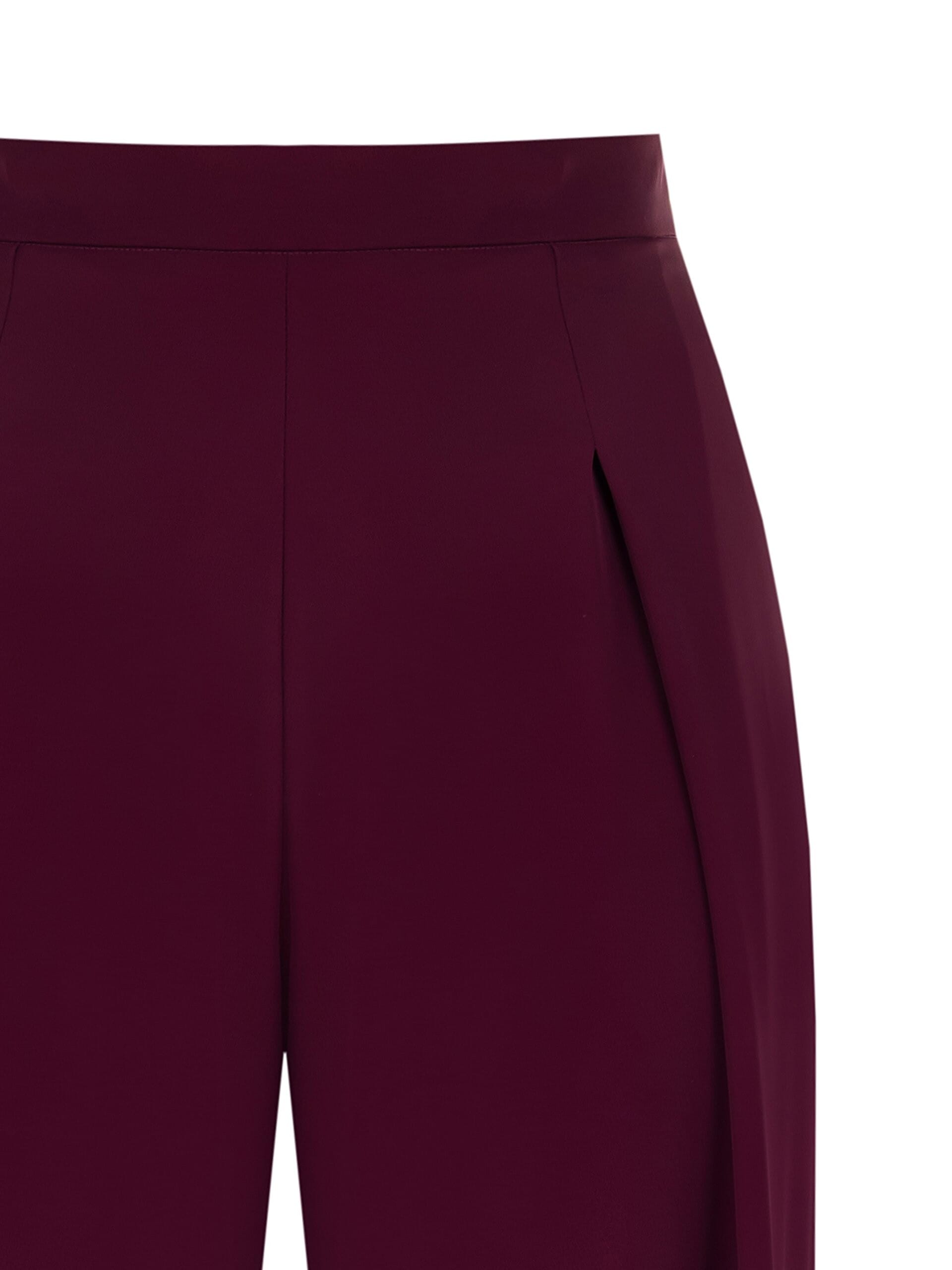 Tissu fluide Rinascimento Curvy Palazzo Trousers