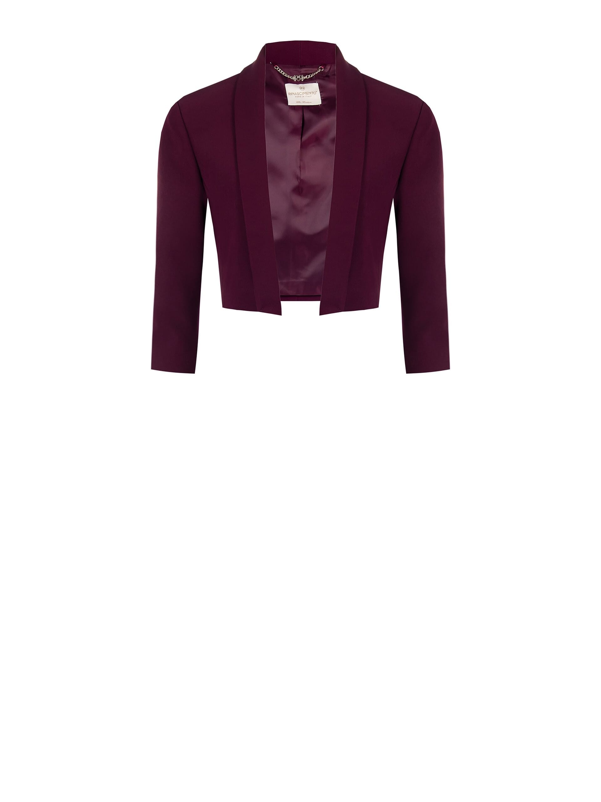 Bolero Coprispalle Aperto In Tessuto Tecnico Rinascimento