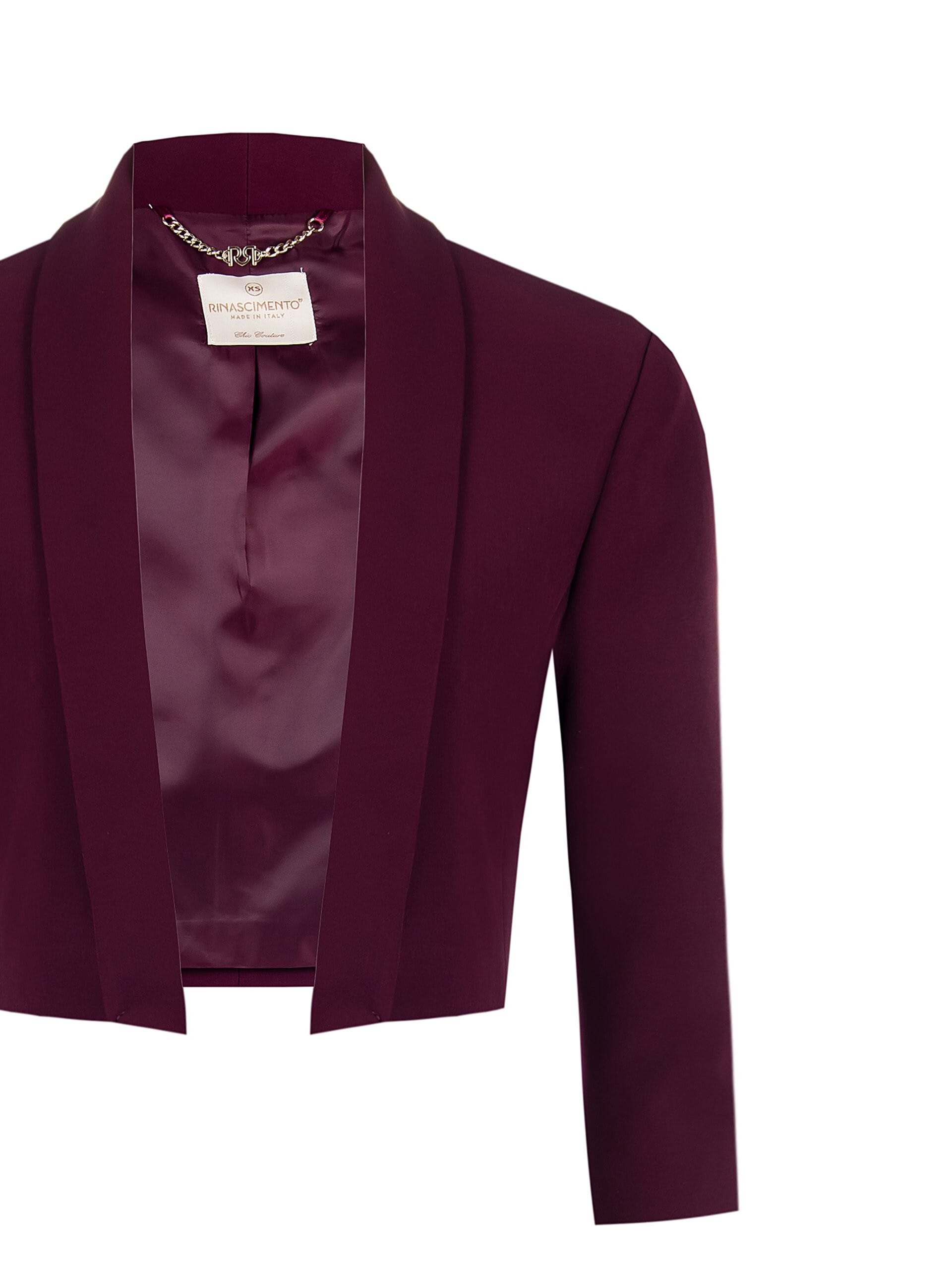 Bolero Coprispalle Aperto In Tessuto Tecnico Rinascimento