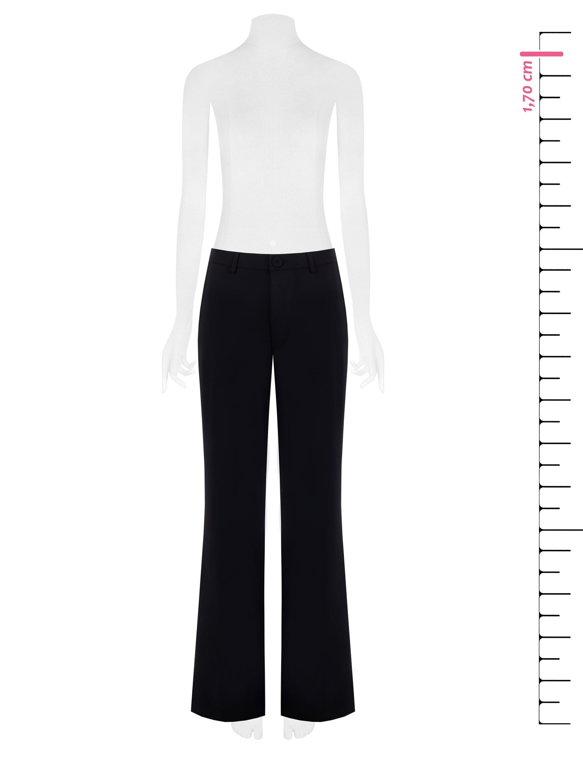 Pantalon droit fluide avec poches Rinascimento