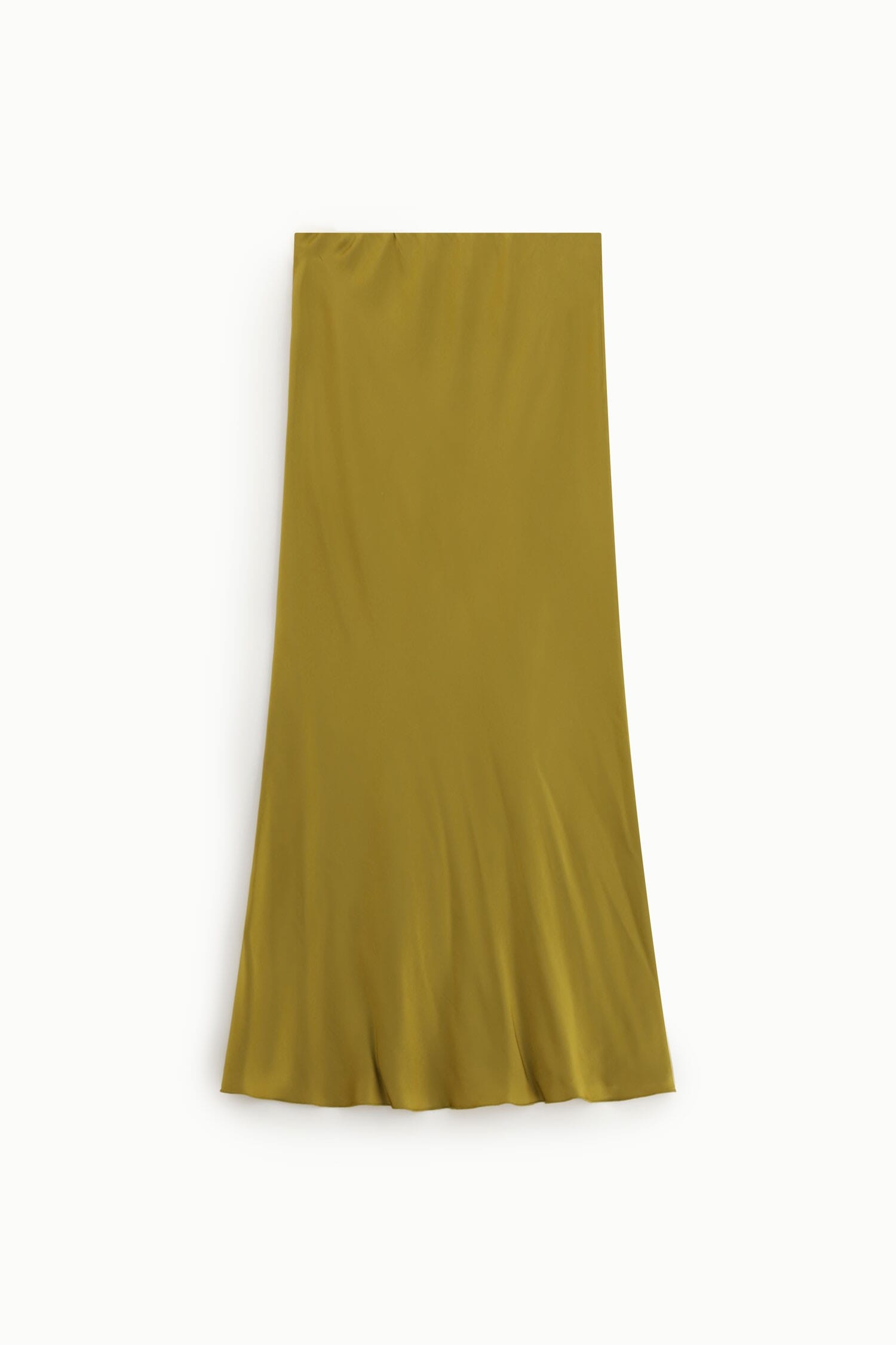 Gonna Midi Svasata Con Taglio Pulito Dixie