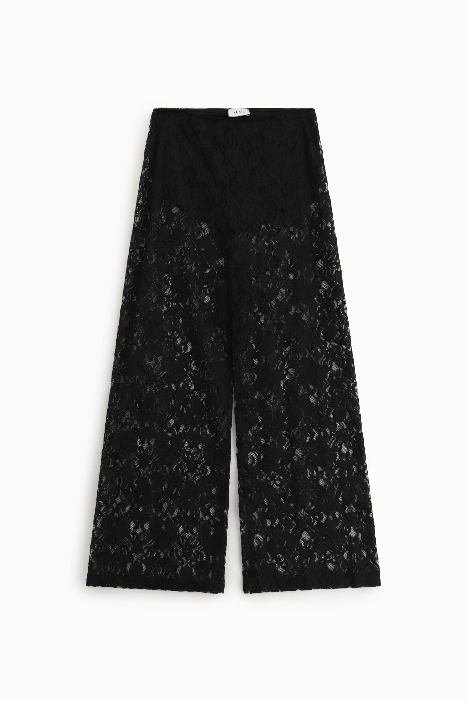 Pantaloni Palazzo In Pizzo Con Taglio Ampio Dixie