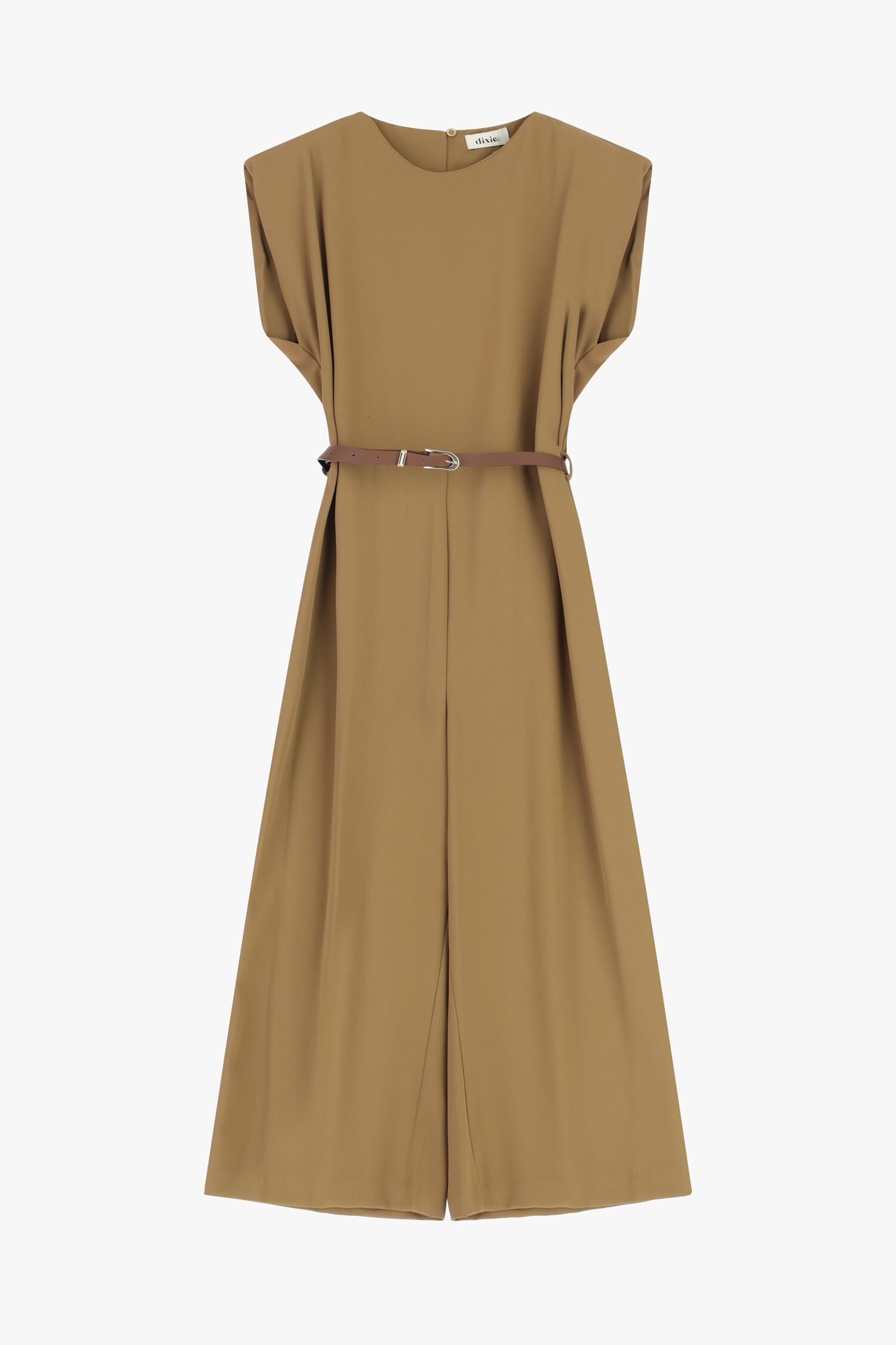 Tuta Midi Con Cintura E Spalle Strutturate Dixie