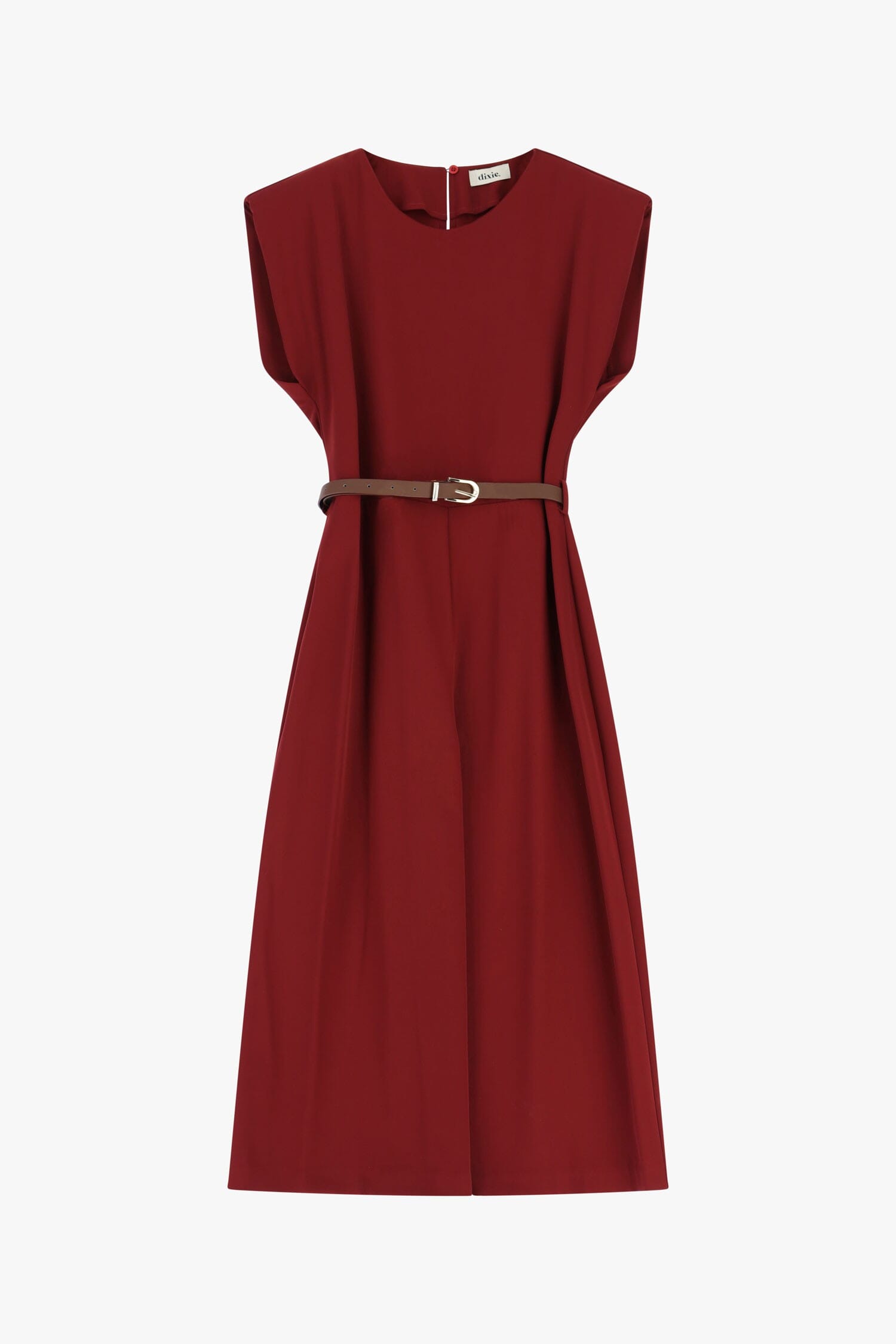 Tuta Midi Con Cintura E Spalle Strutturate Dixie