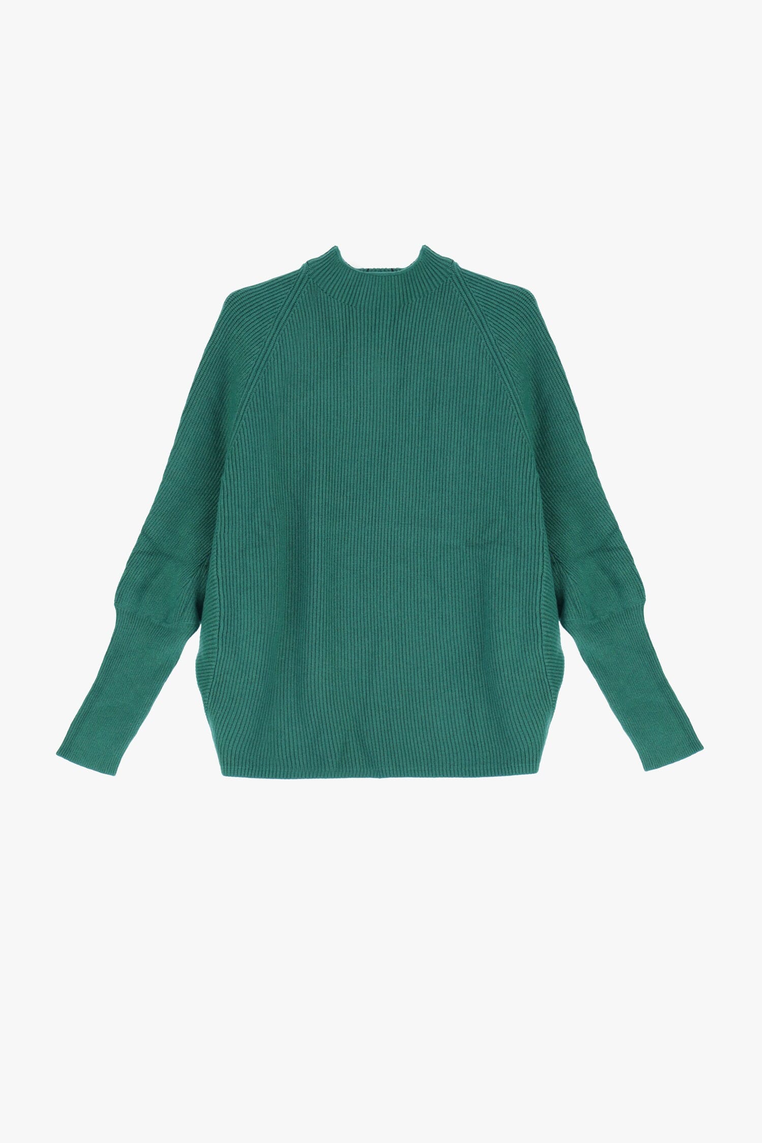 Dixie Turtleneck Sweater With Wide Sleeves