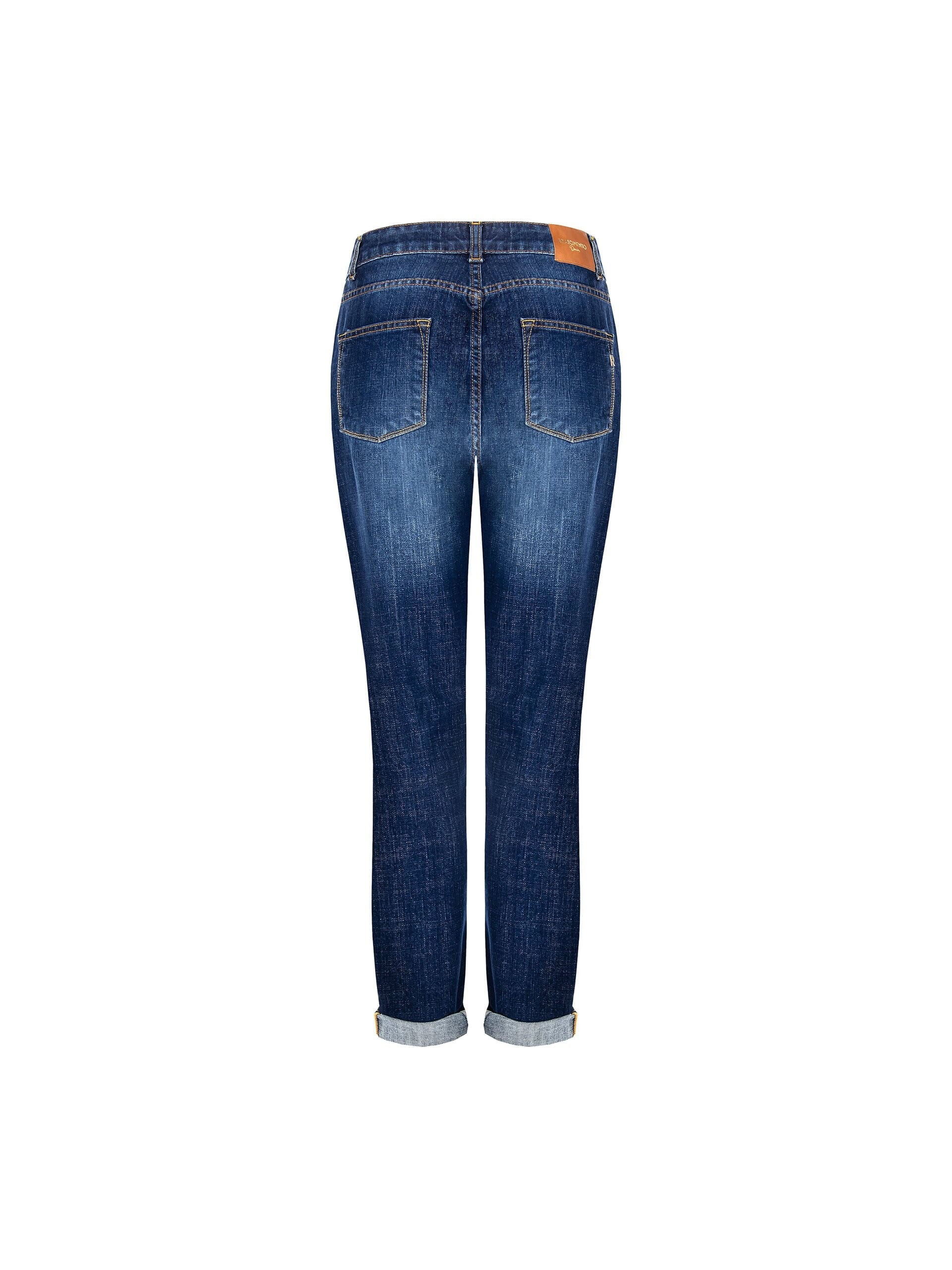 Jean skinny avec revers Rinascimento