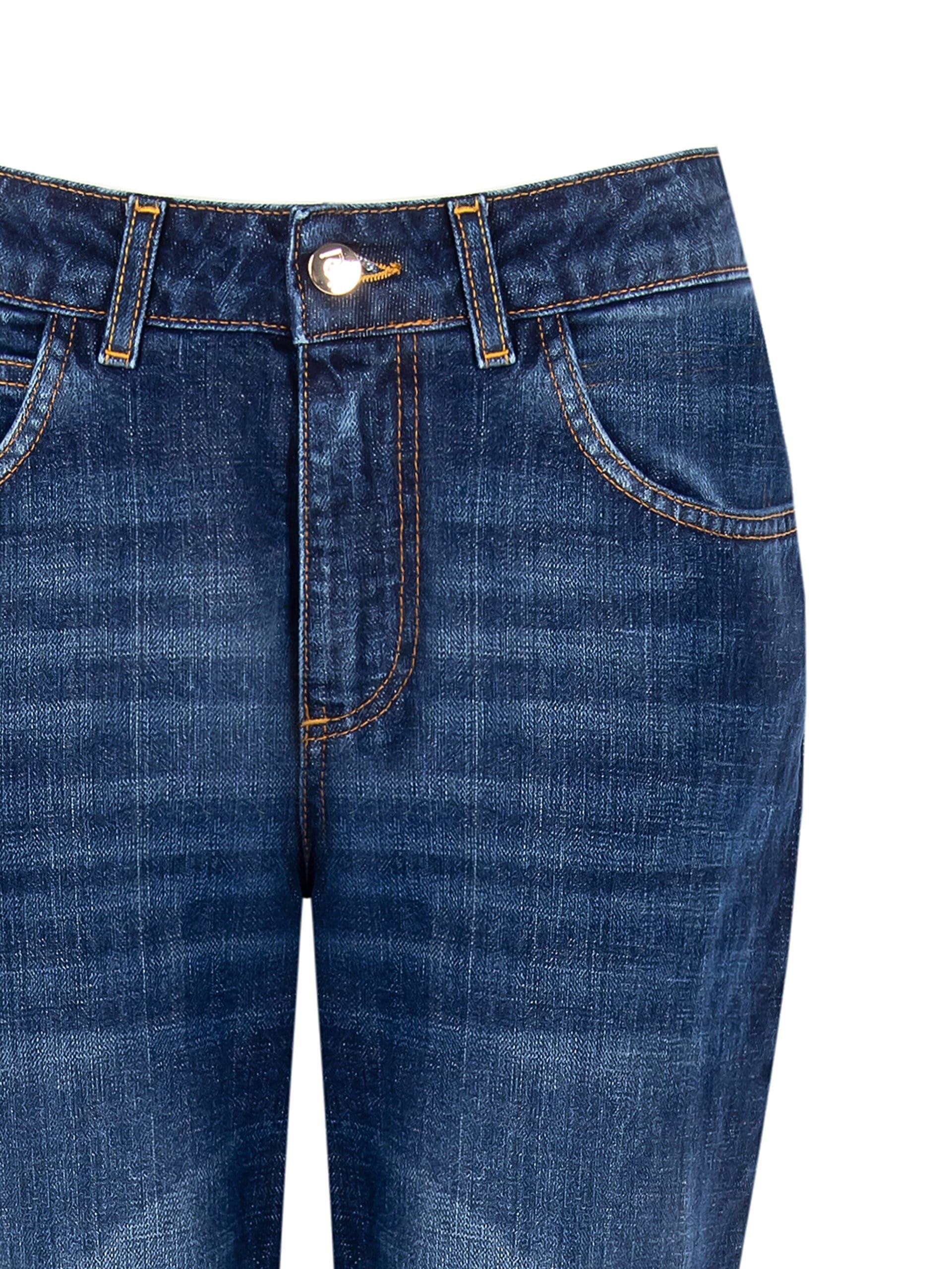 Jean skinny avec revers Rinascimento