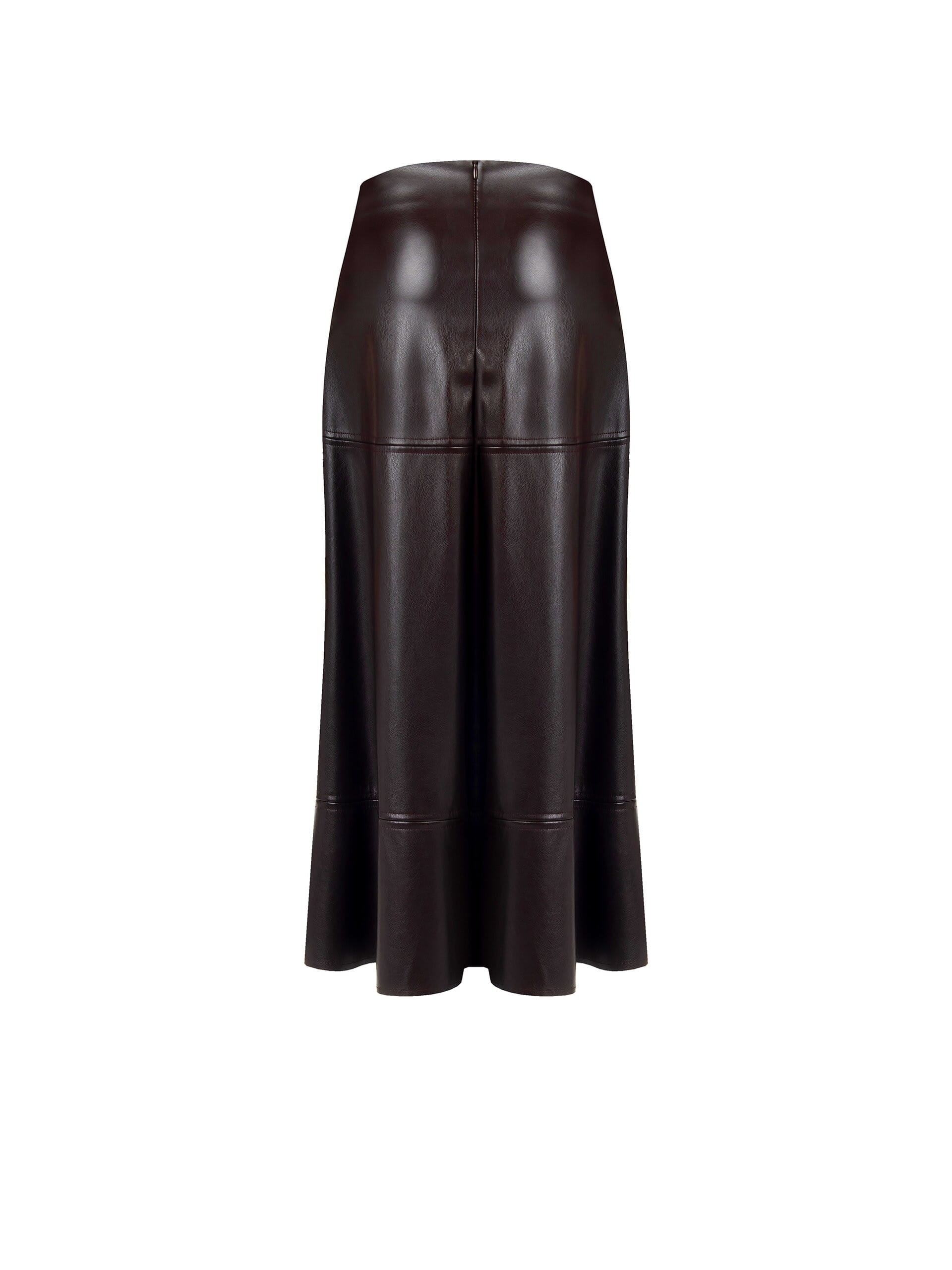 Gonna Lunga A Ruota In Similpelle Rinascimento