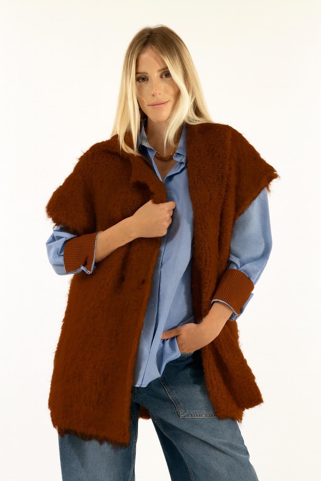 Giacca Smanicata Doppio Petto Kontatto