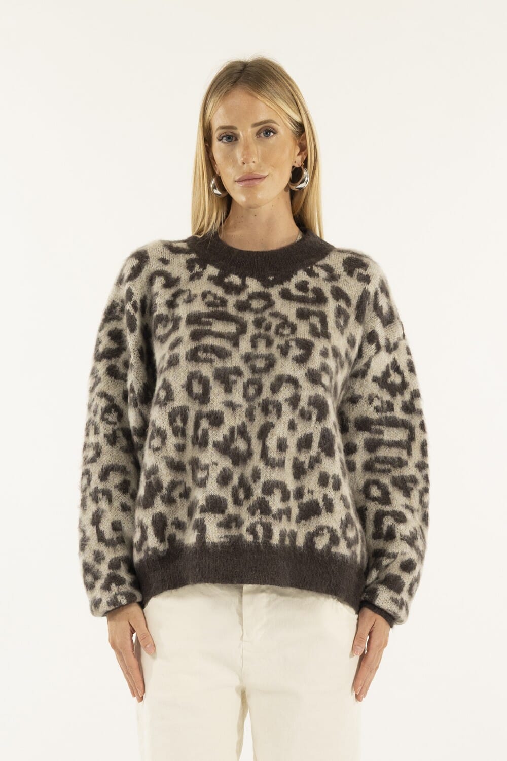 Girocollo Maculato Kontatto