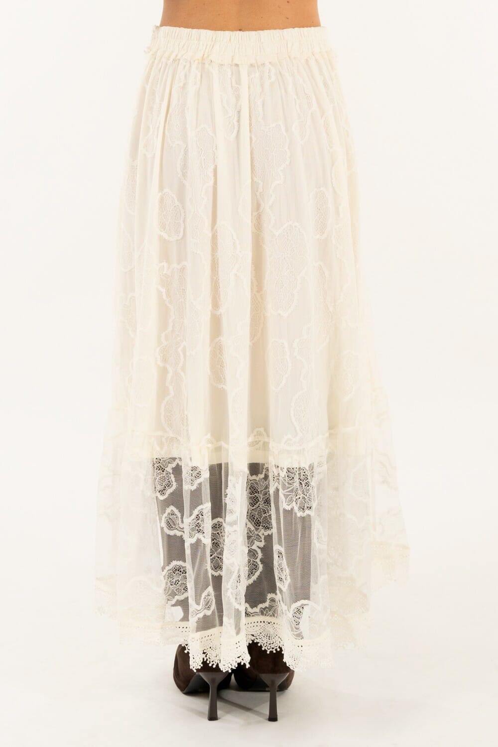 Gonna Pizzo Balza Kontatto