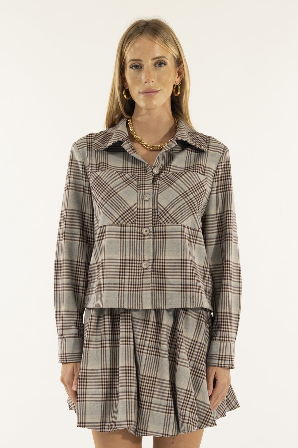 Camicia Cropped Kontatto