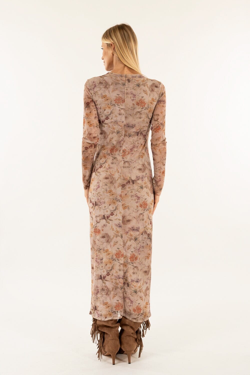 Abito Incrocio Tulle Kontatto