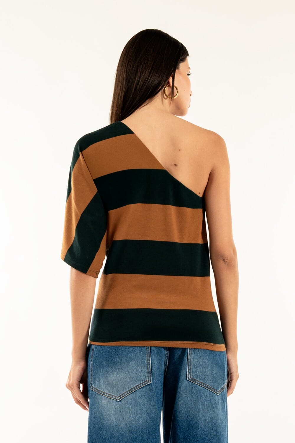 Blusa Monospalla Riga Kontatto