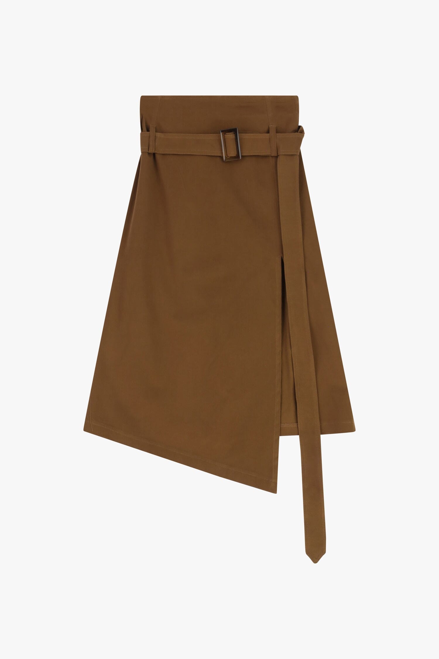 Gonna Midi Asimmetrica Con Spacco E Cintura Dixie