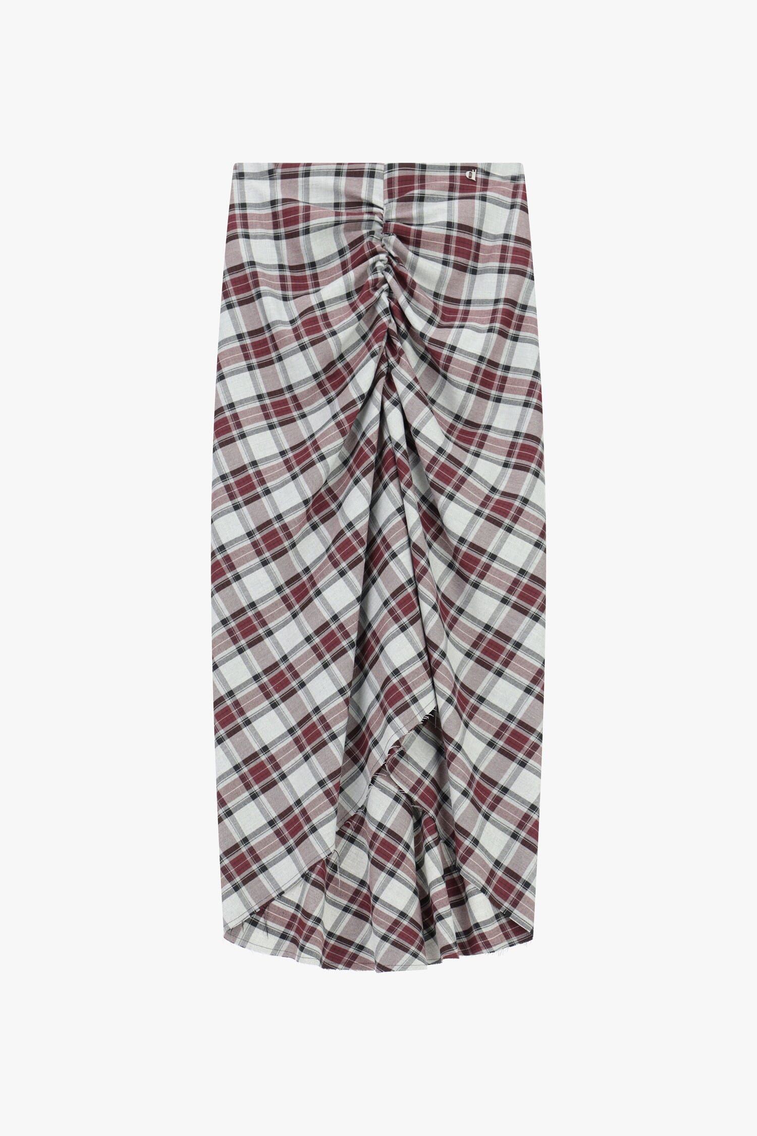 Gonna Lunga Con Motivo A Quadri Dixie