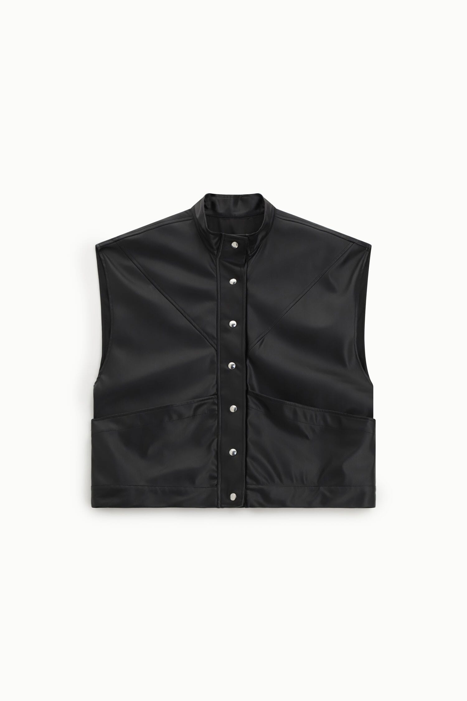 Sleeveless Vest With Press studs Dixie