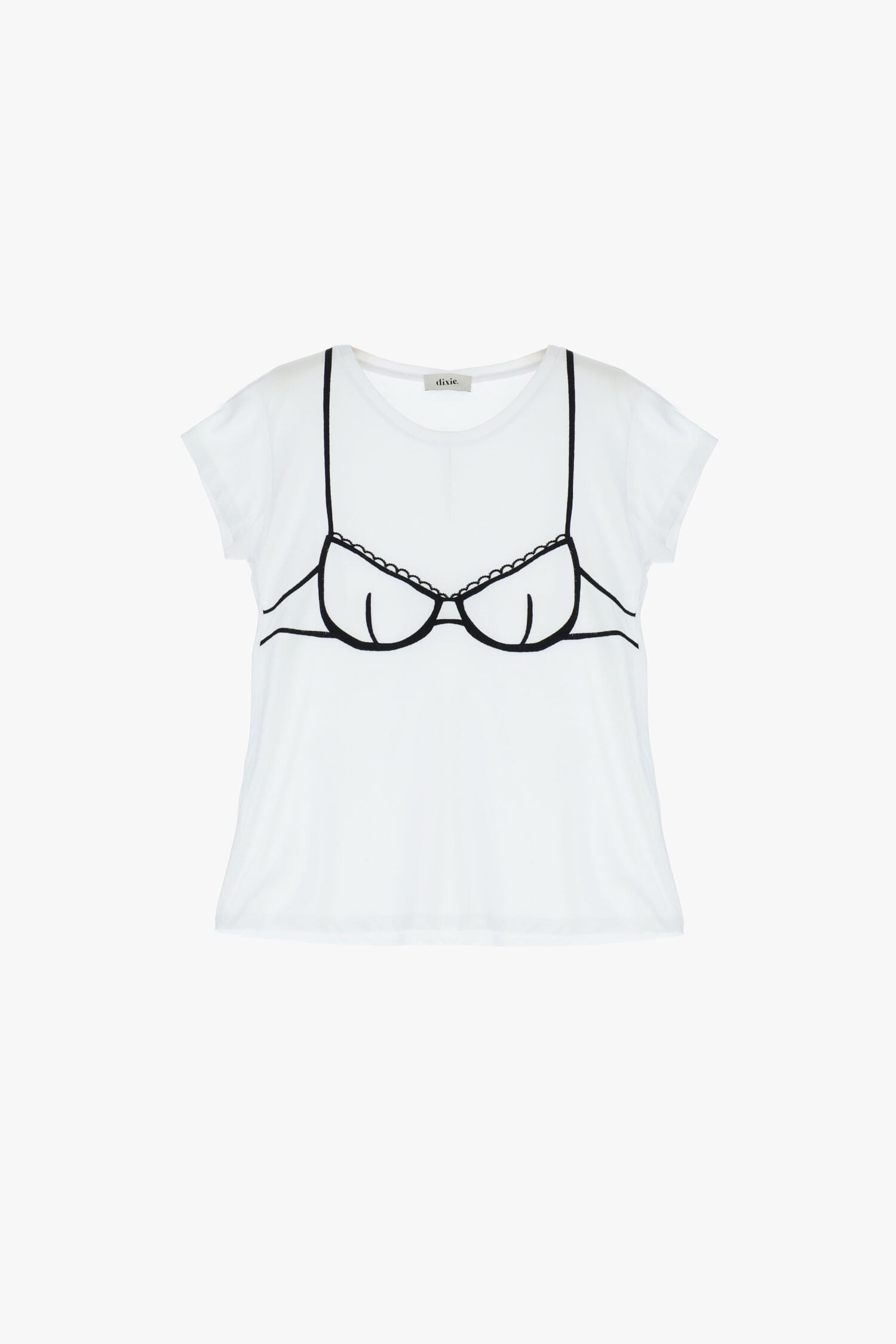 T-Shirt Maniche Corte Stampa Disegno Grafico Dixie