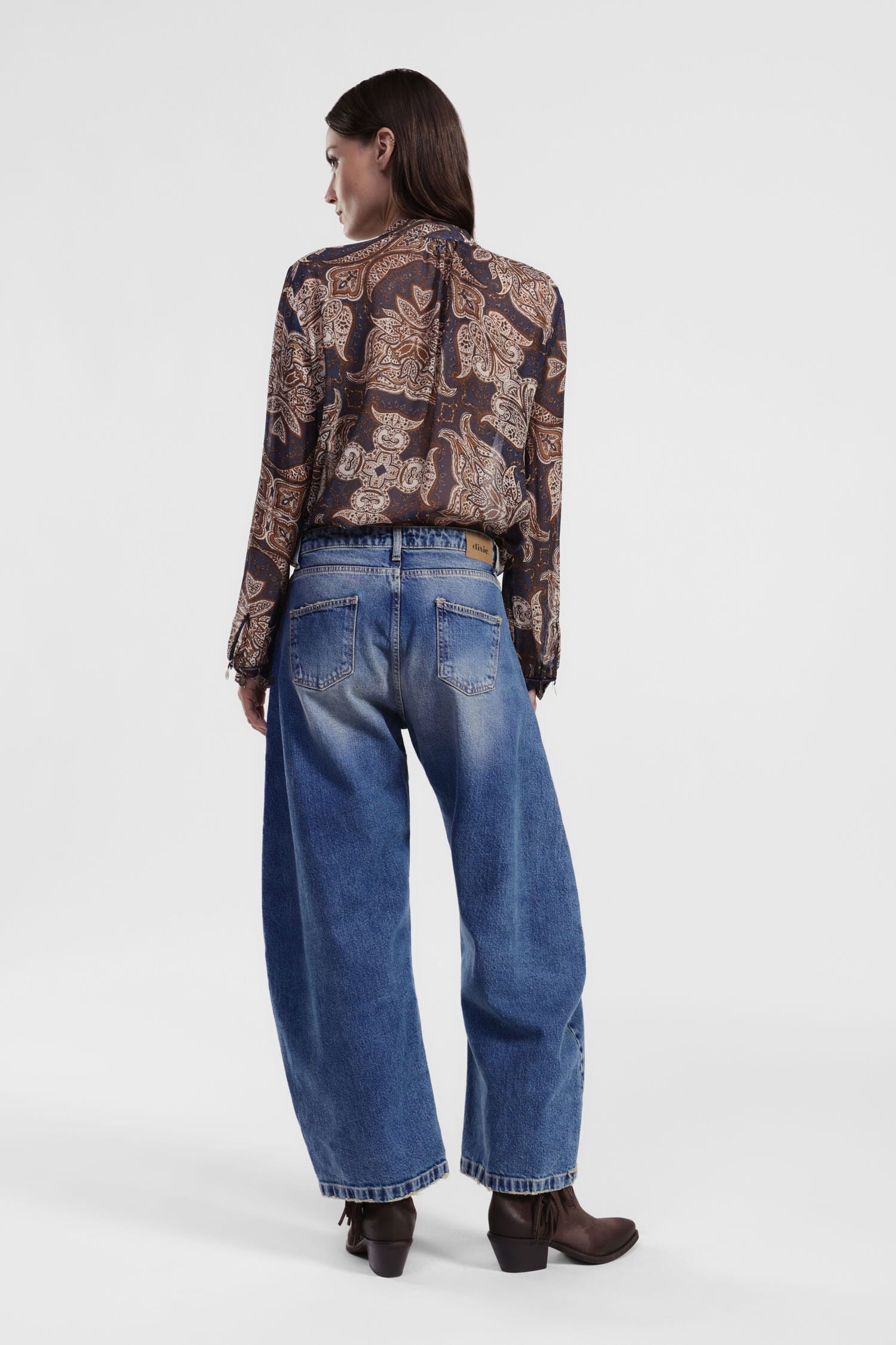 Comfortable Wide And Soft Dixie Jeans