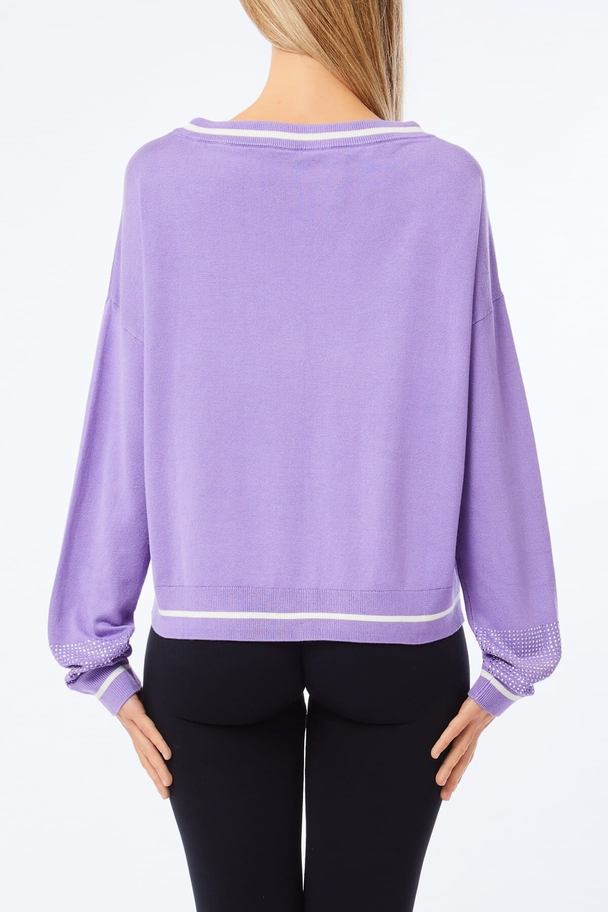 Maglia Con Strass Liu Jo