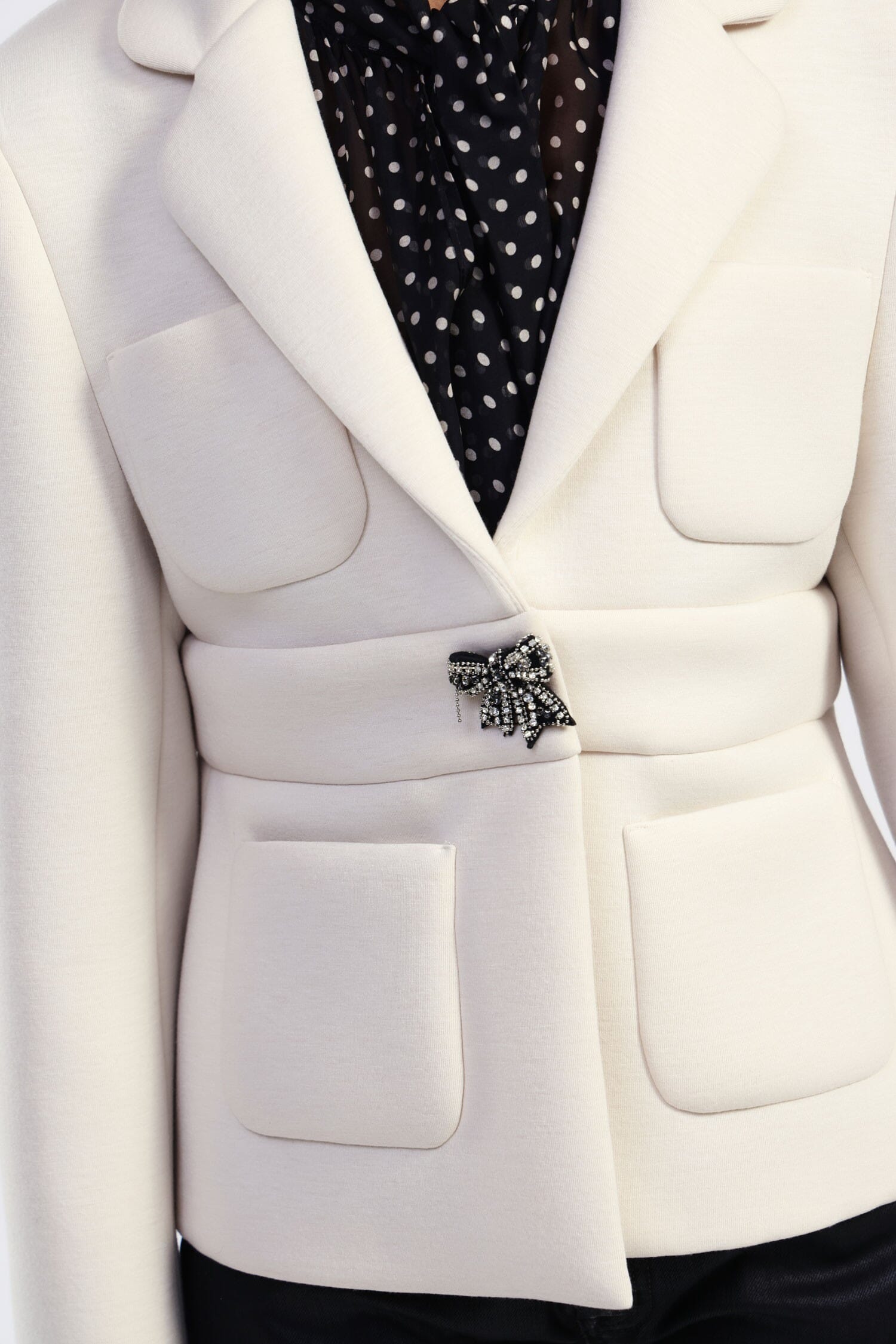 Blazer Con Tasche Frontali E Dettaglio Dixie