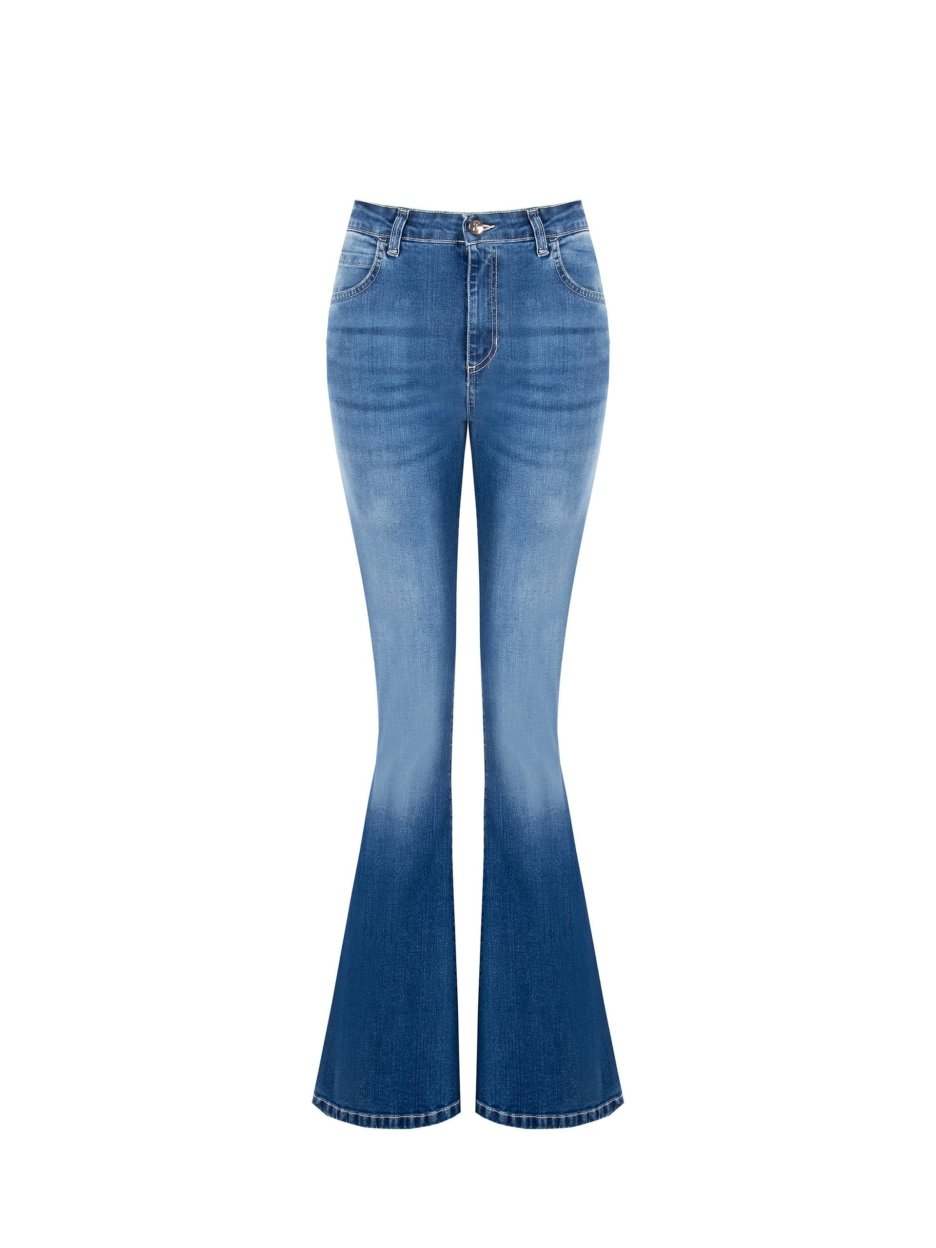 Jeans Flare Elasticizzati Rinascimento