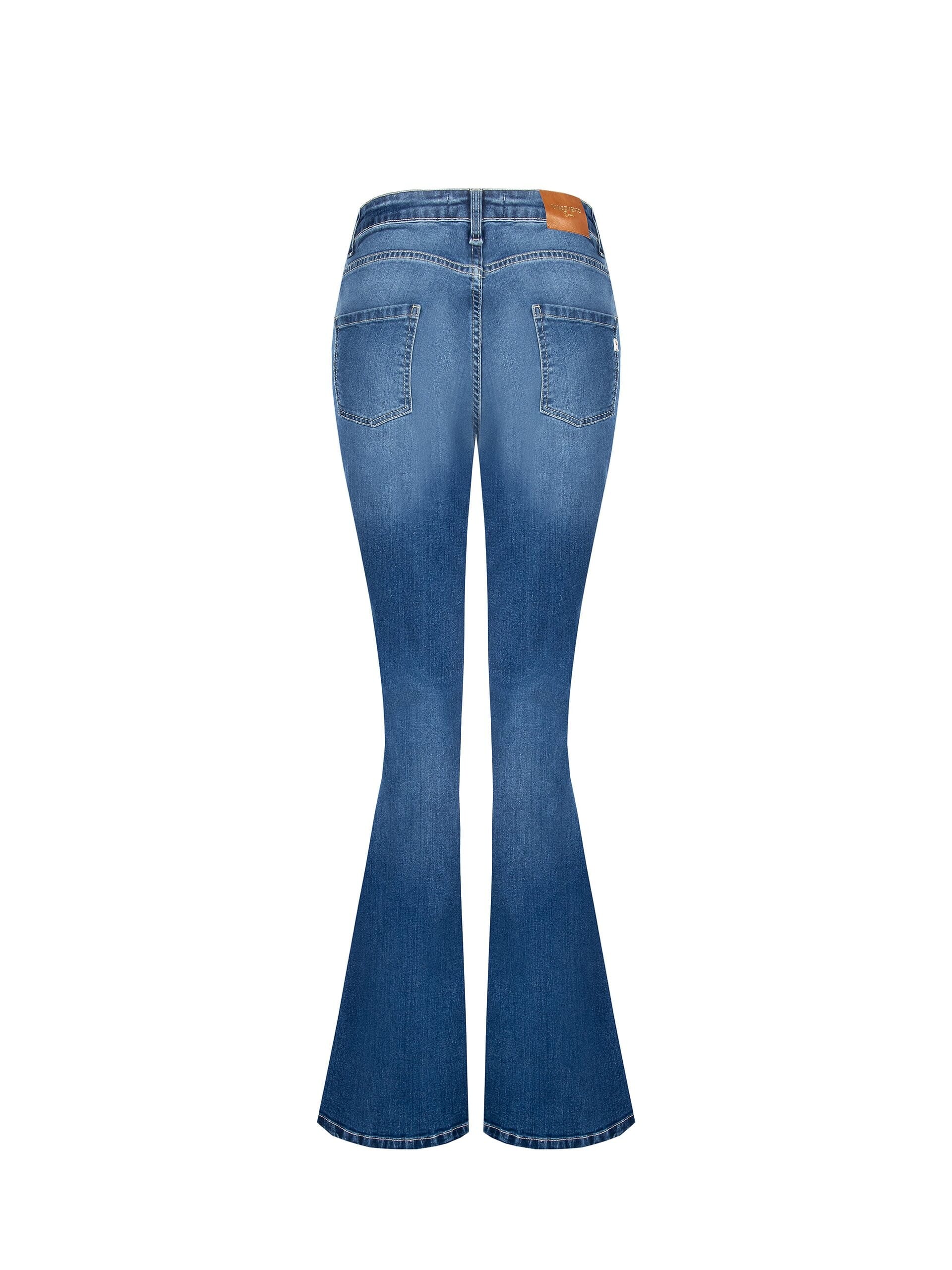 Jeans Flare Elasticizzati Rinascimento
