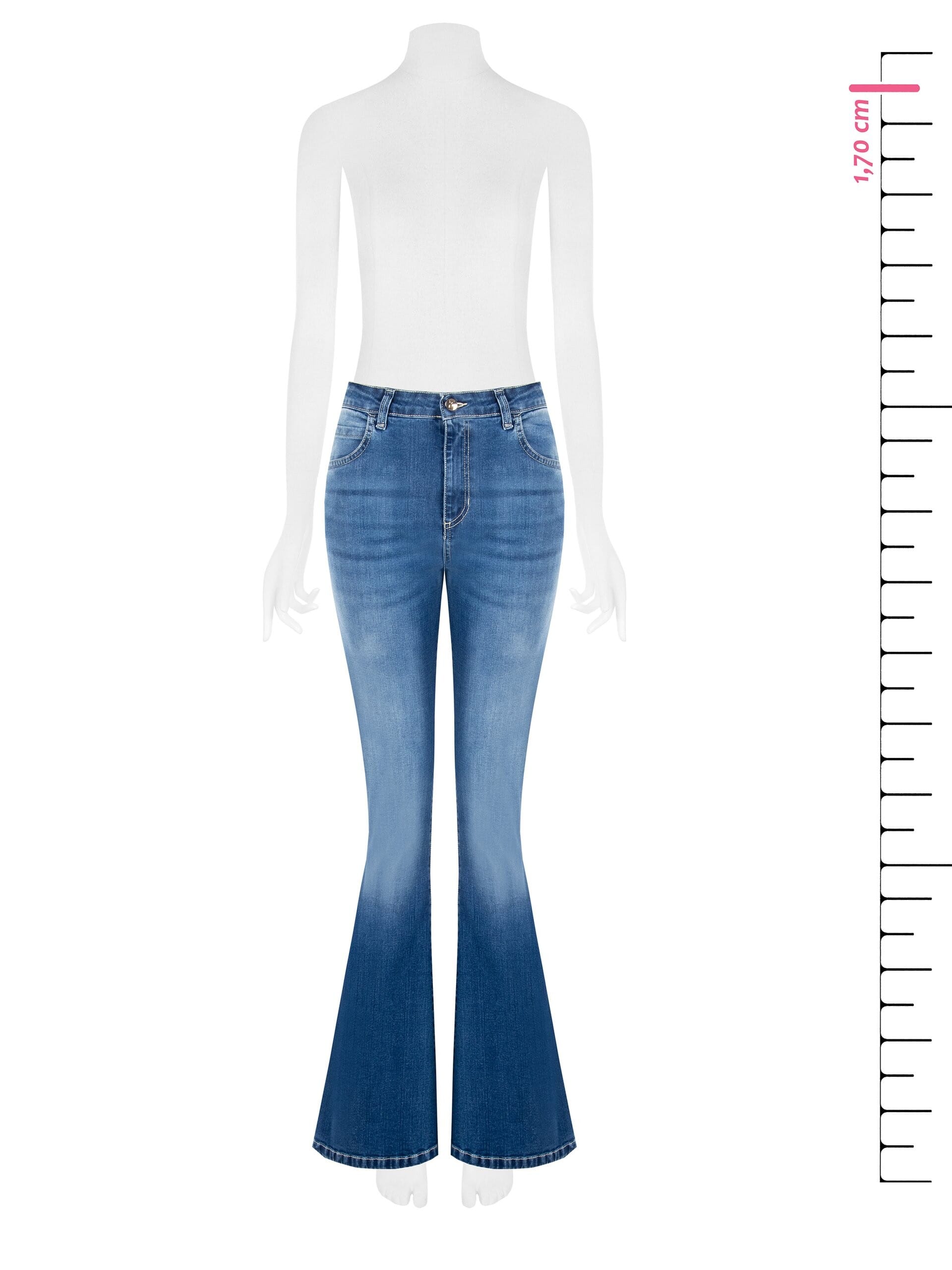 Jeans Flare Elasticizzati Rinascimento