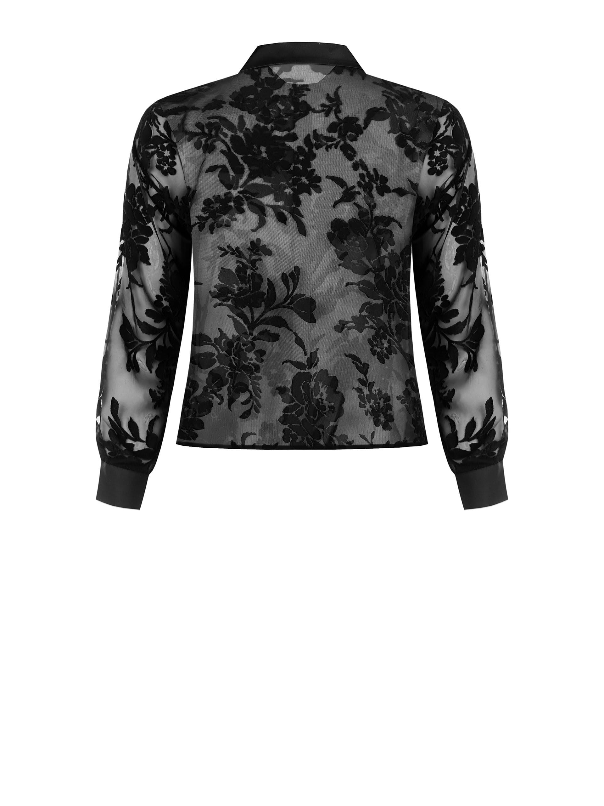 Rinascimento - Curvy - Chemise asymétrique en jacquard