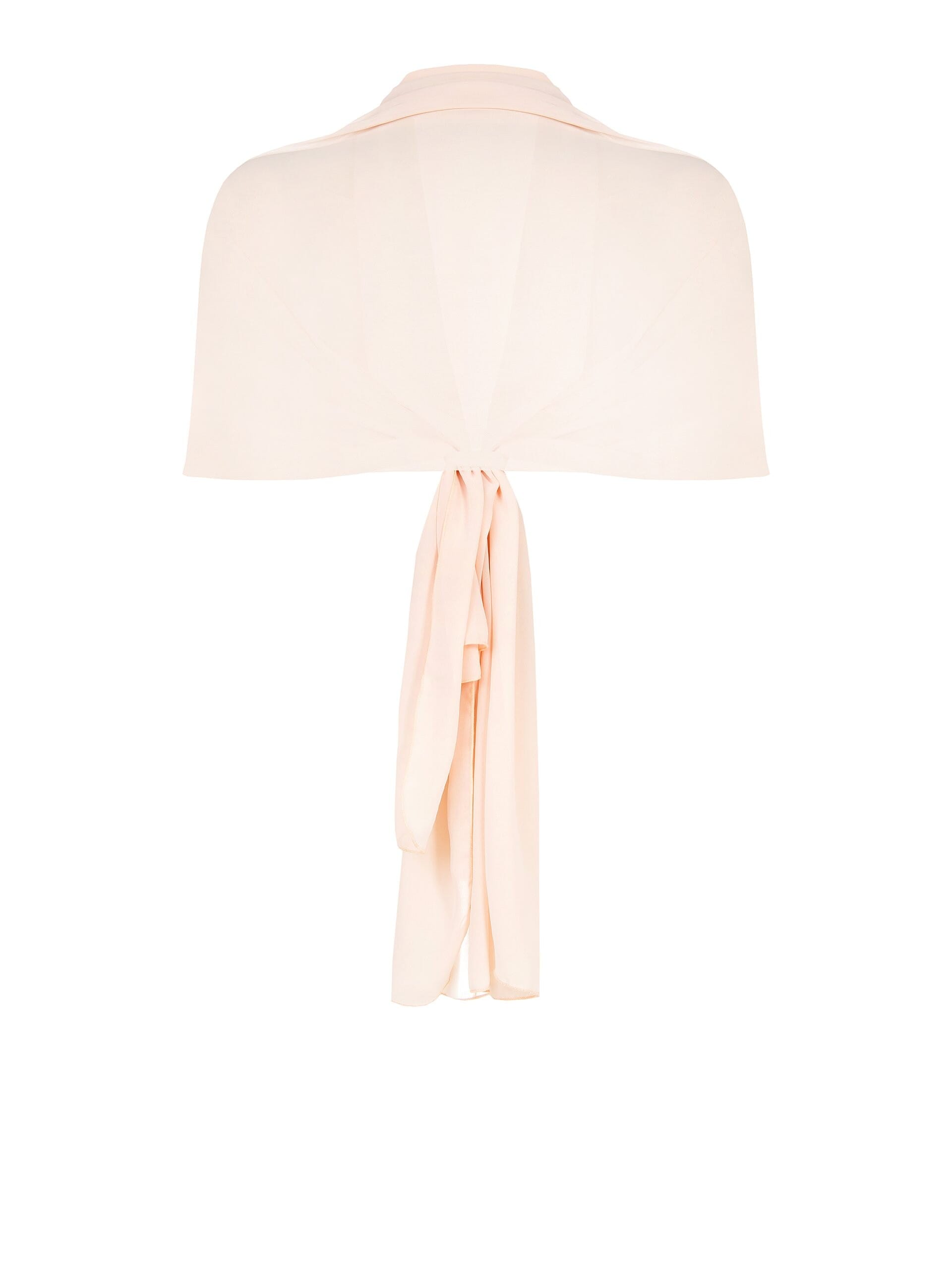 Coprispalle Stola In Georgette Rinascimento Curvy