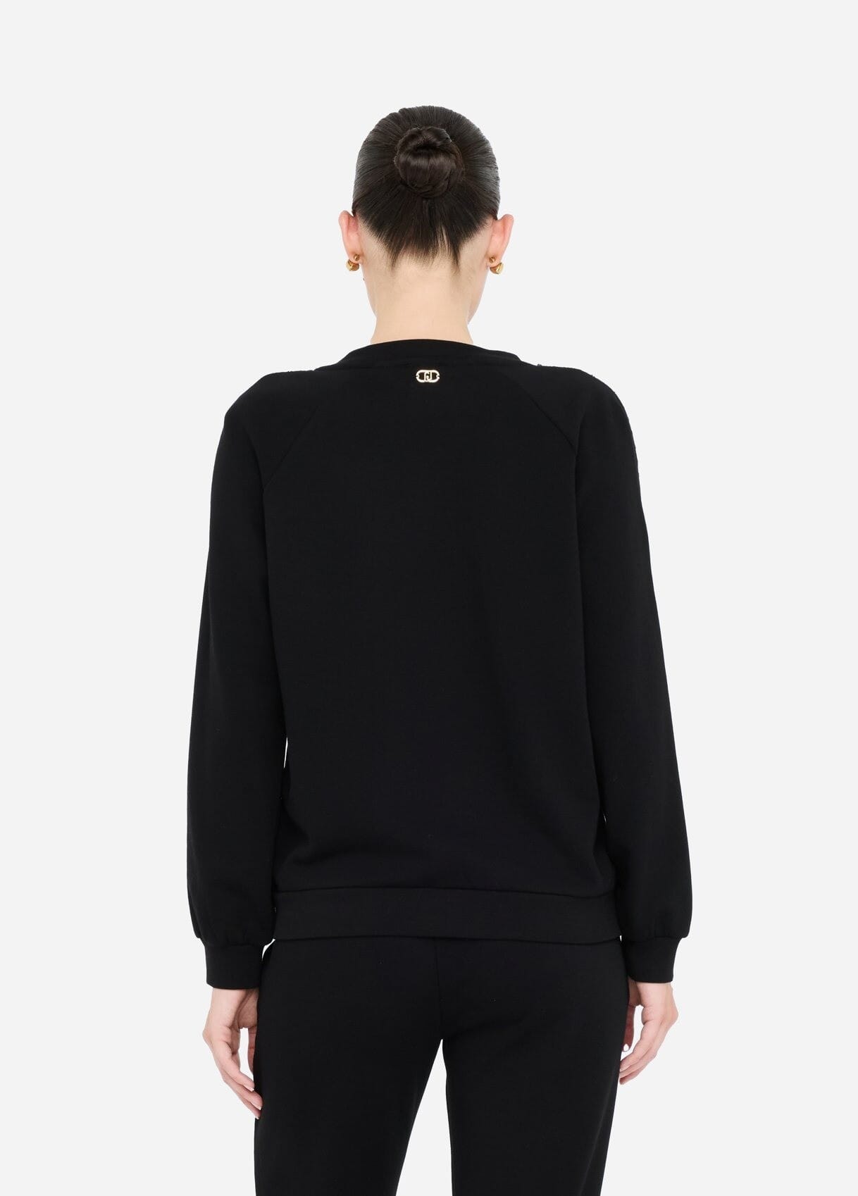 Felpa Con Strass Liu Jo