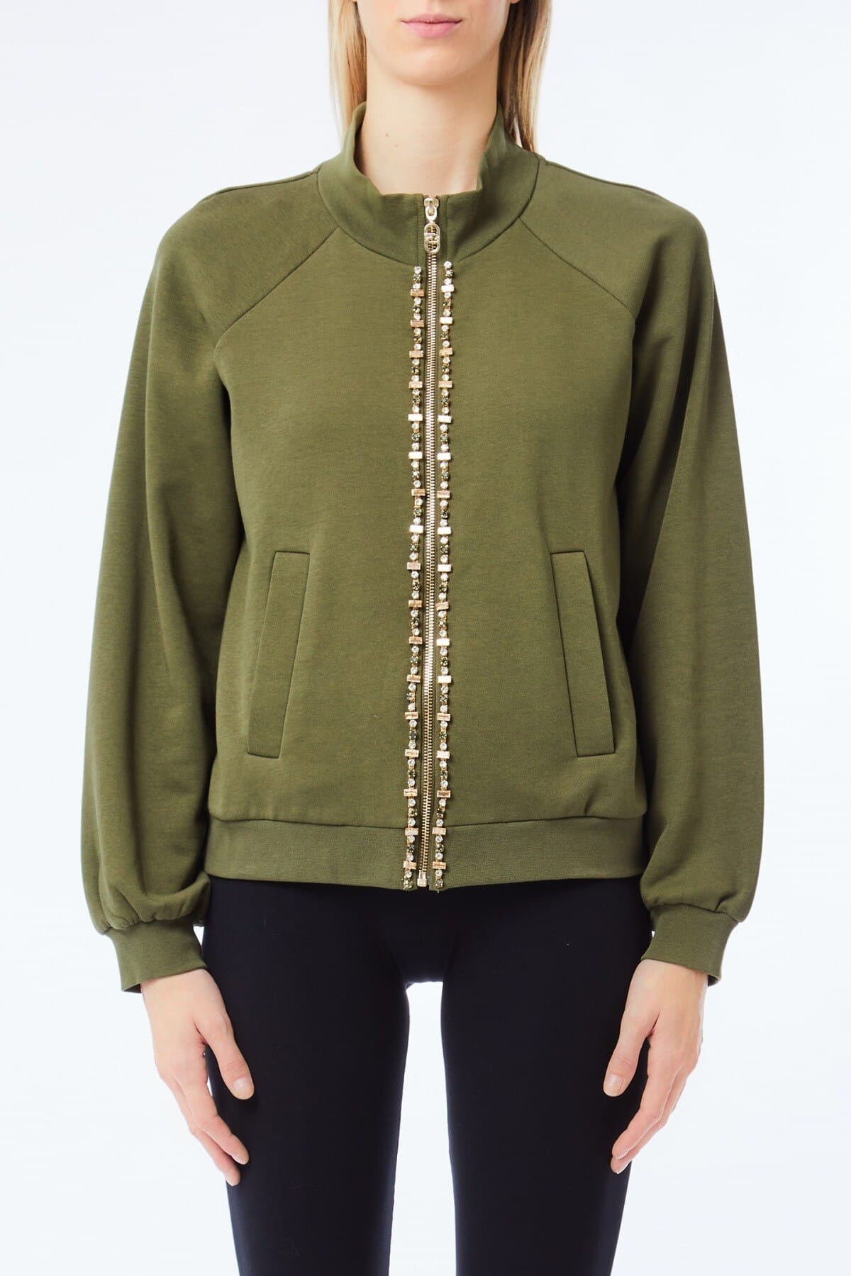 Felpa Con Strass Liu Jo
