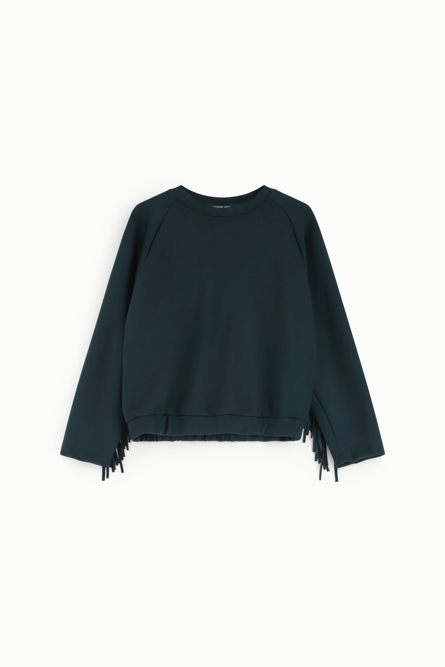 Felpa Girocollo Con Dettagli Frange Laterali Dixie