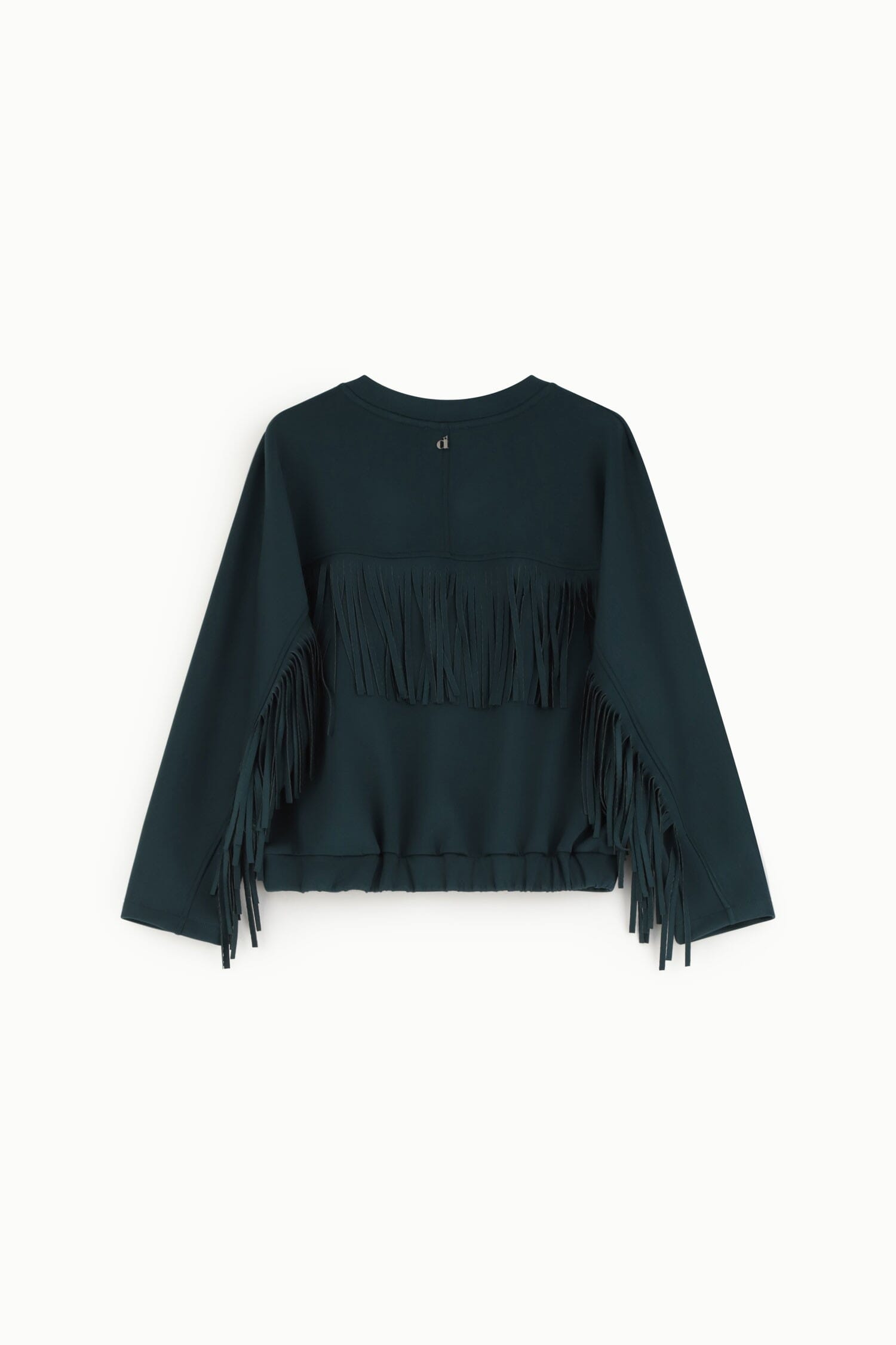 Felpa Girocollo Con Dettagli Frange Laterali Dixie