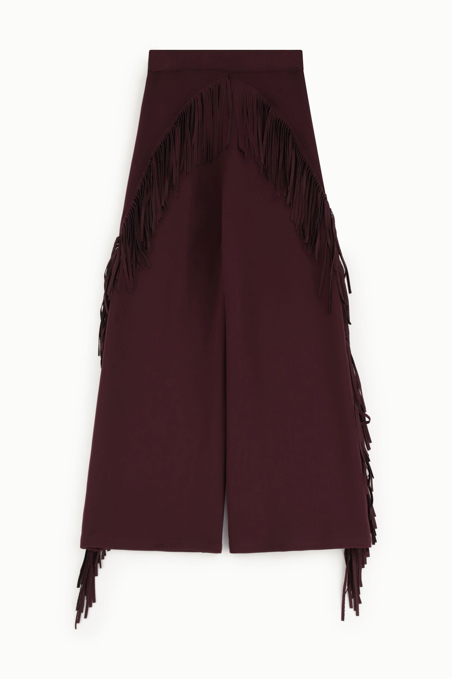 Palace Trousers With Flared Side Fringes Dixie