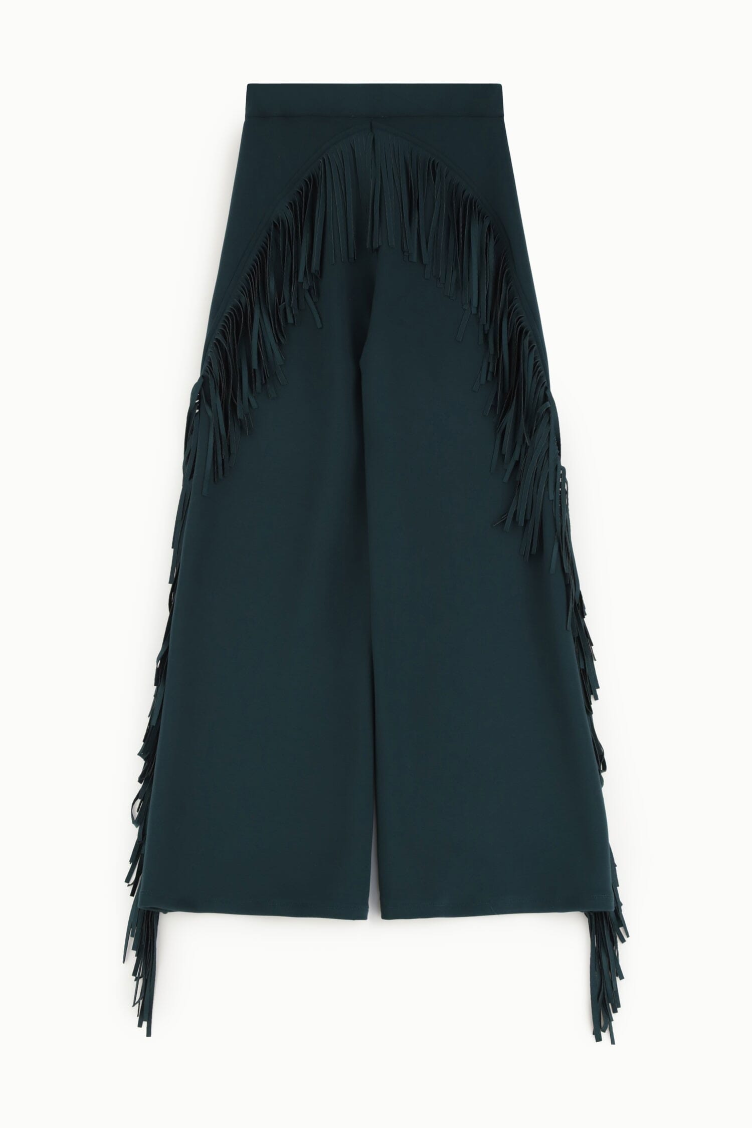 Palace Trousers With Flared Side Fringes Dixie