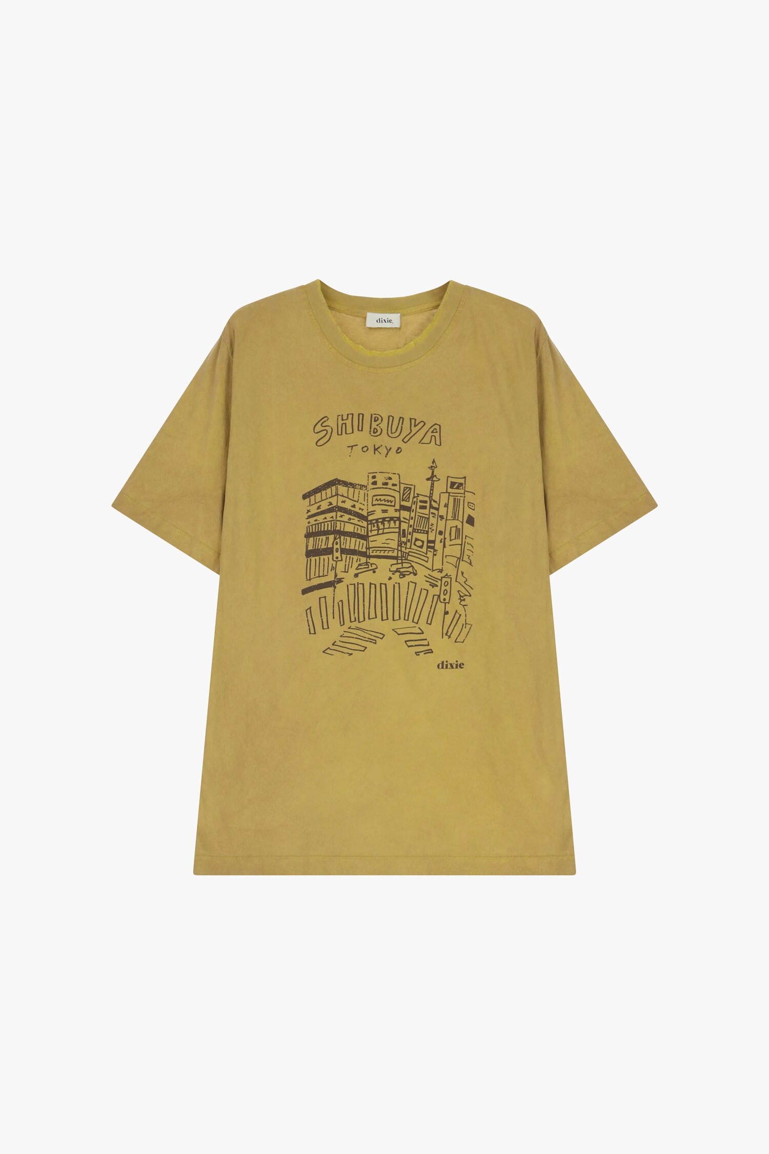 T-Shirt Stampa Grafica Fit Regolare Girocollo Dixie