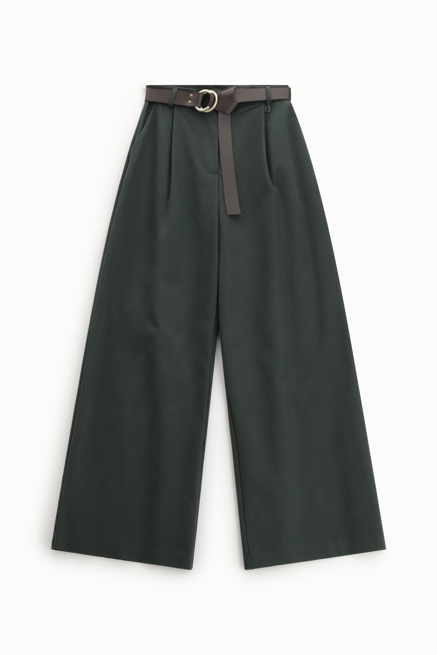Palace Trousers With Belt And Wide Dixie Design