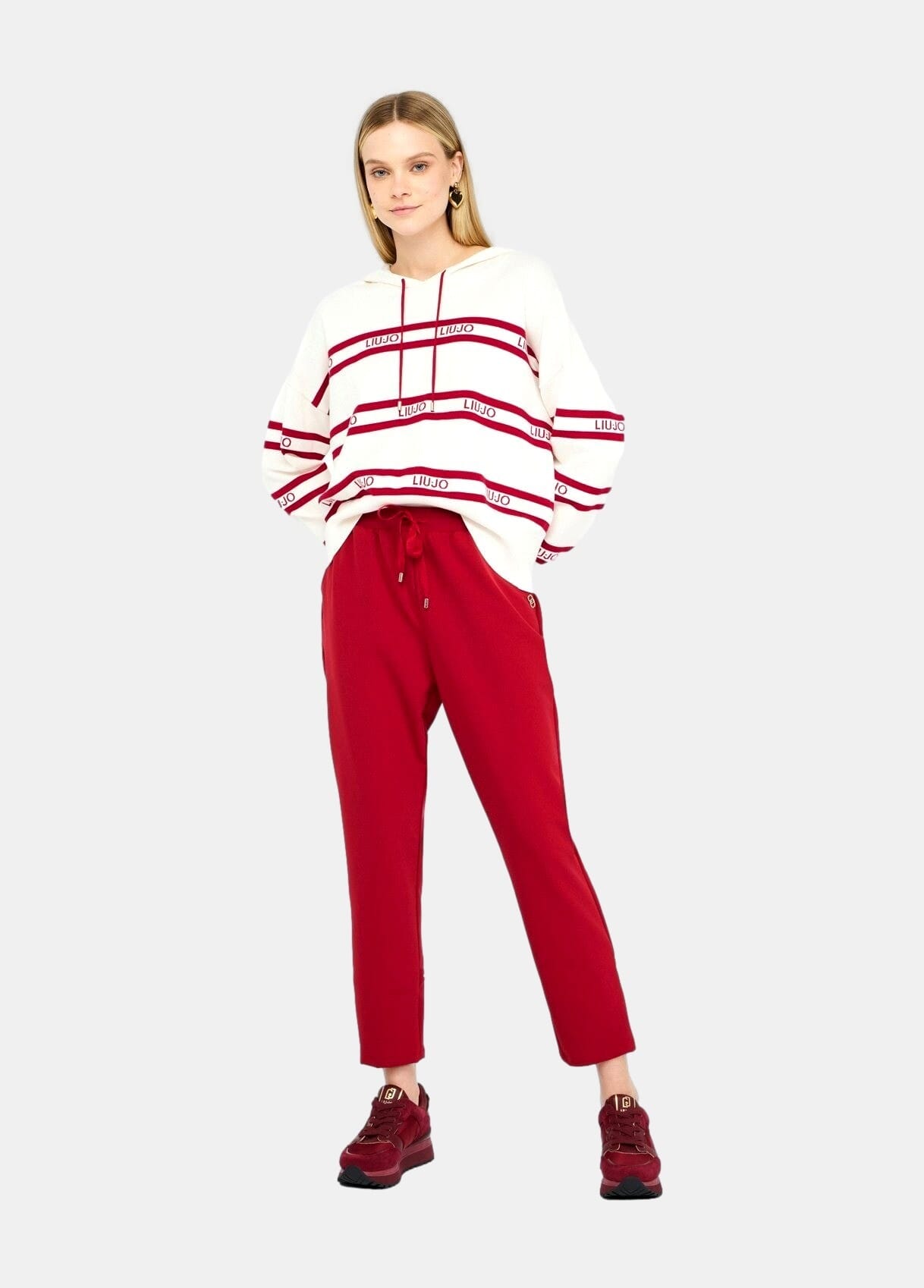 Felpa in Maglia Liu Jo