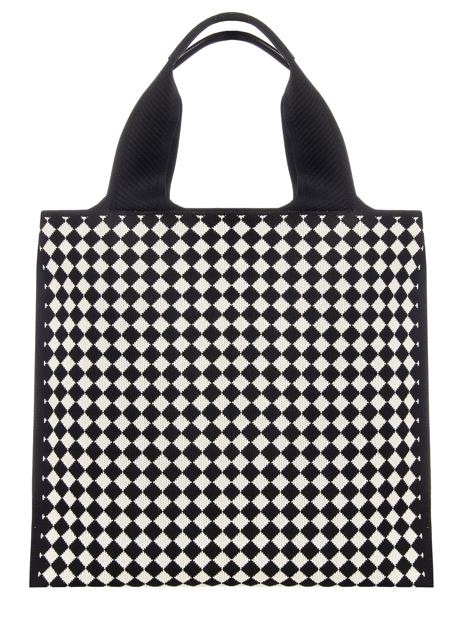 Borsa Shopper Maxi In Tela Con Pochette Interna E Tracolla Removibile Rinascimento