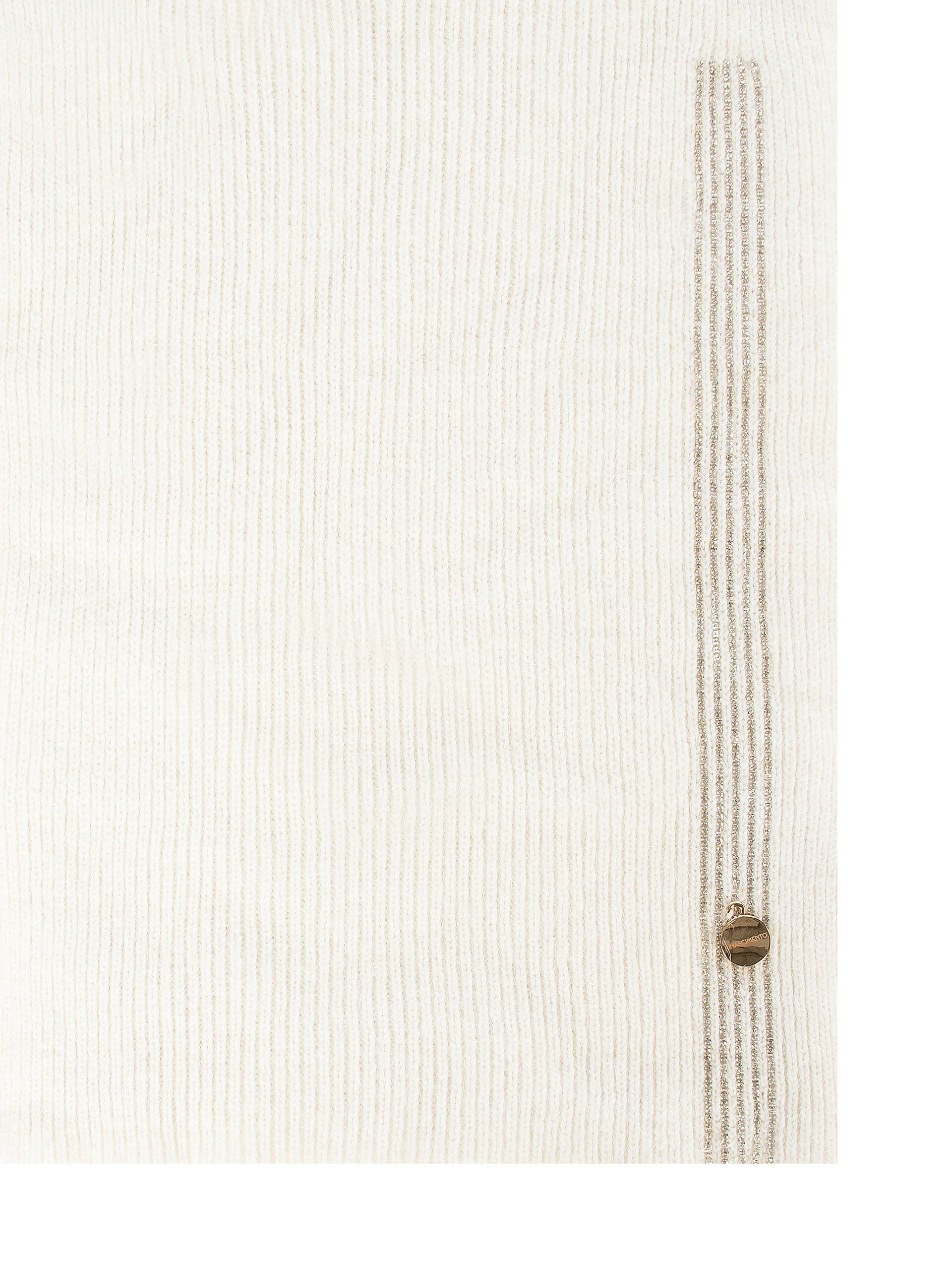 Sciarpa Media Con Decoro In Strass Rinascimento